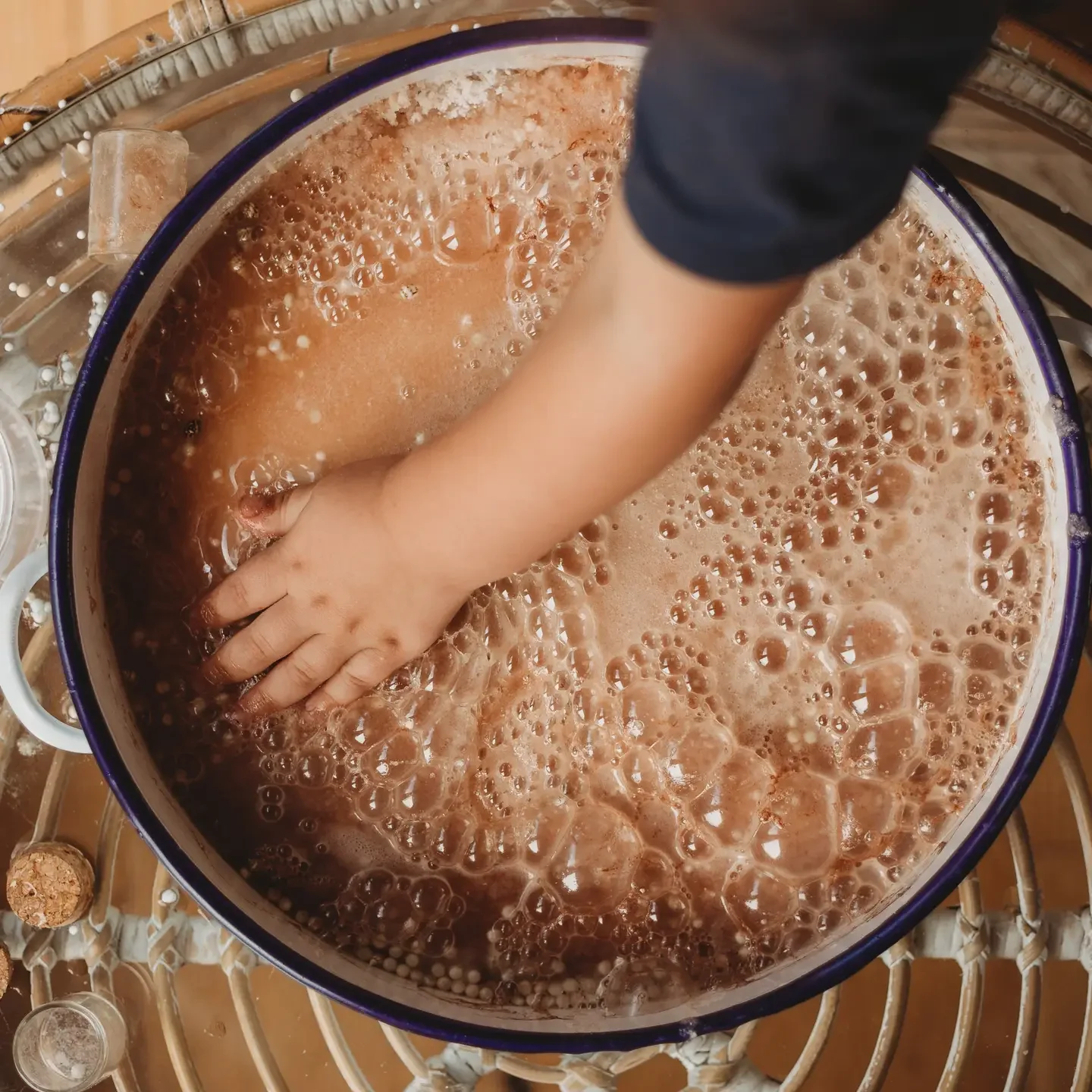 Non Toxic Sensory Play Fizz Potion Play