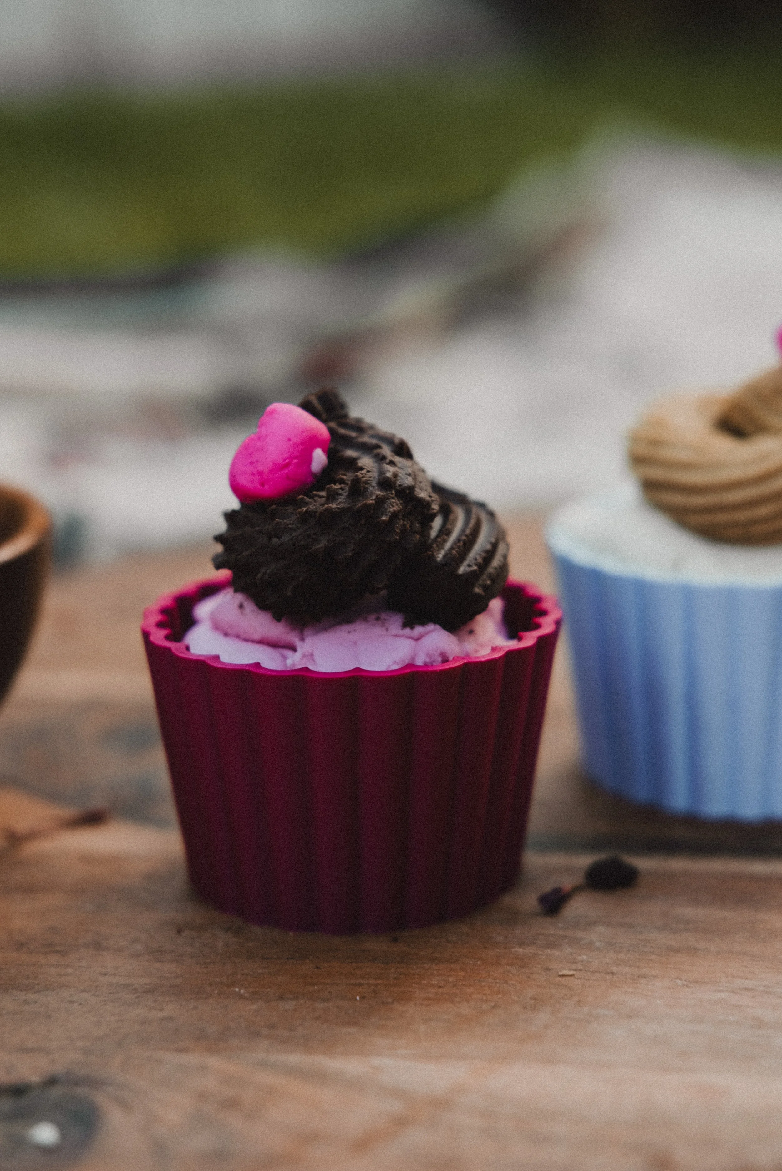 Eco Cupcake Mould - Playdough tools -Kinfolk Pantry -