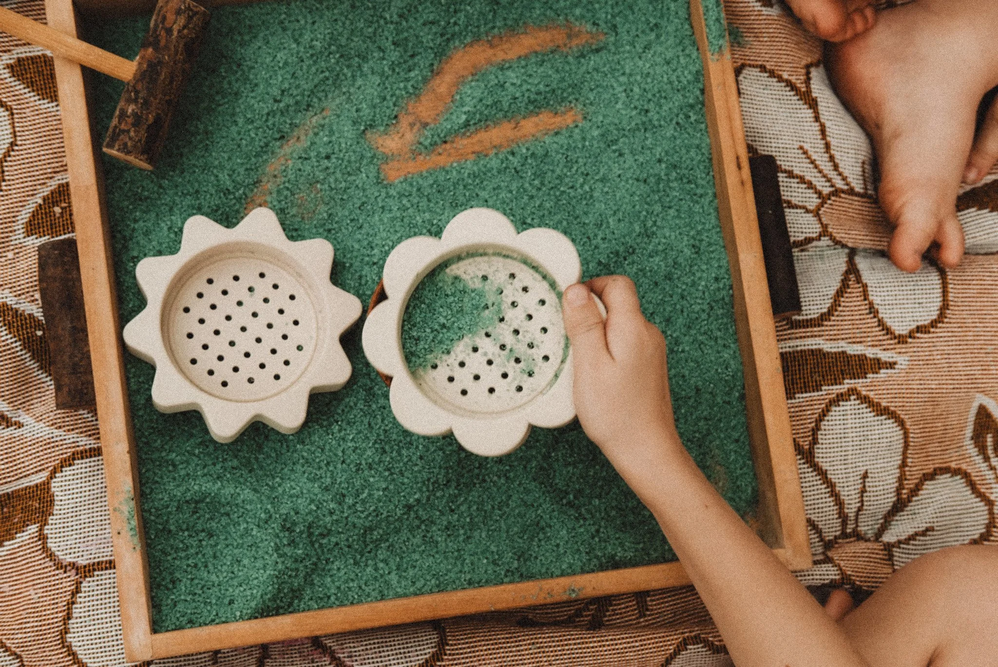 Play sifter - sensory play