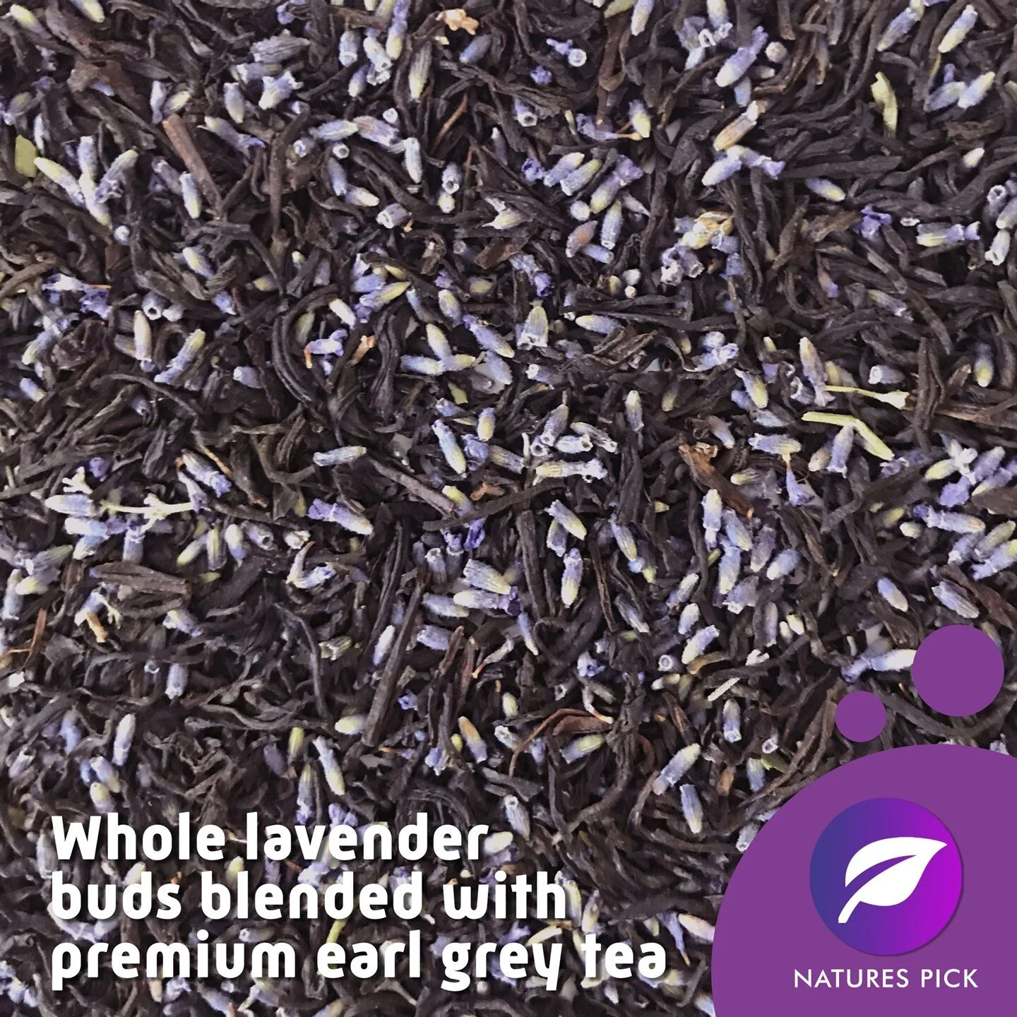 In our lavender earl grey tea, we use real lavender flowers to help enhance the taste of earl grey! 
.
.
.
.
 #earlgrey  #tea  #teatime  #earlgreytea #lavender #earlgray #britishtea #naturespick #looseleaftea #tealover #lavenderflowers #lavender