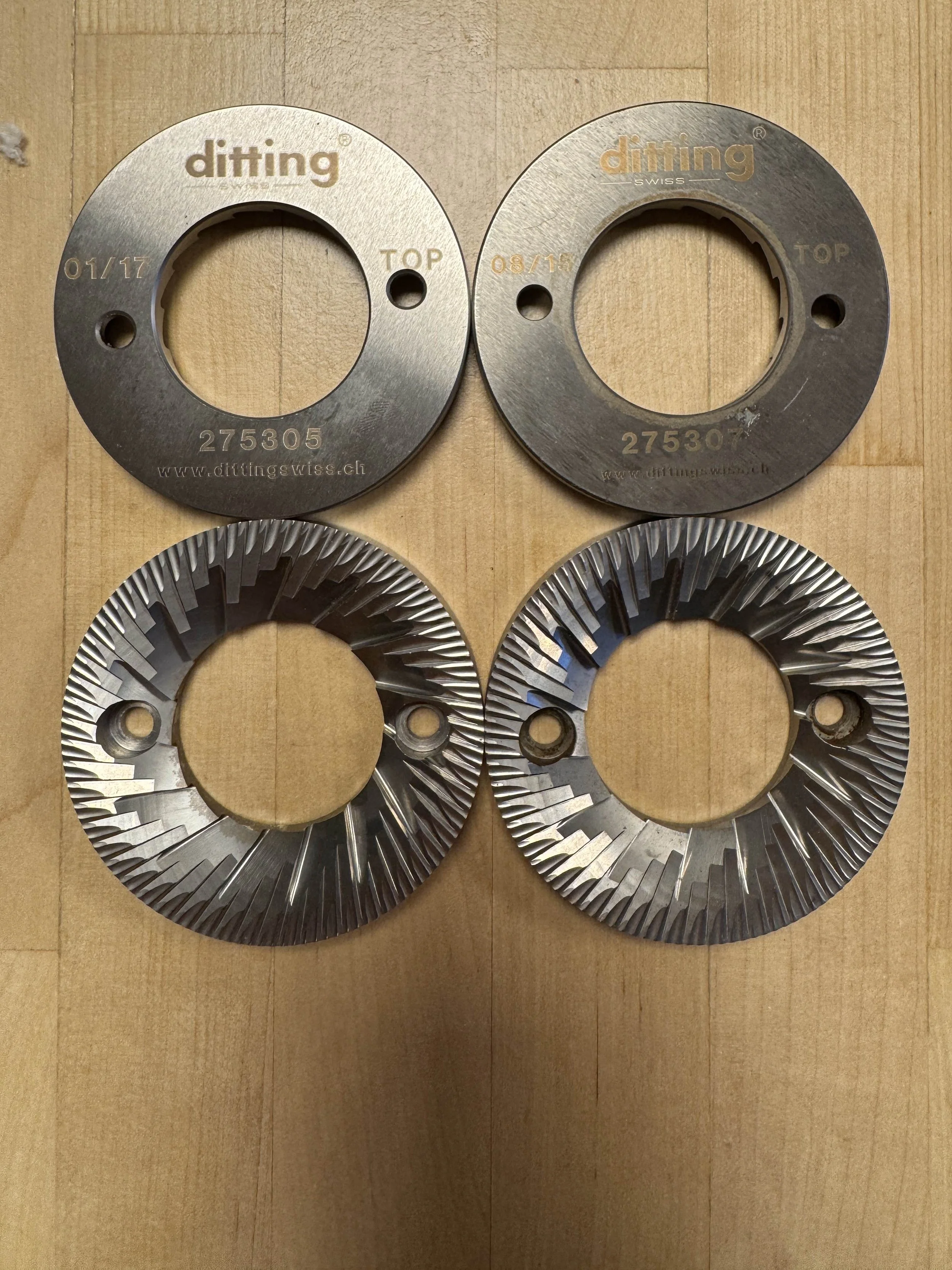 From Torbjorn - SBUX (305) vs. Machined (307)