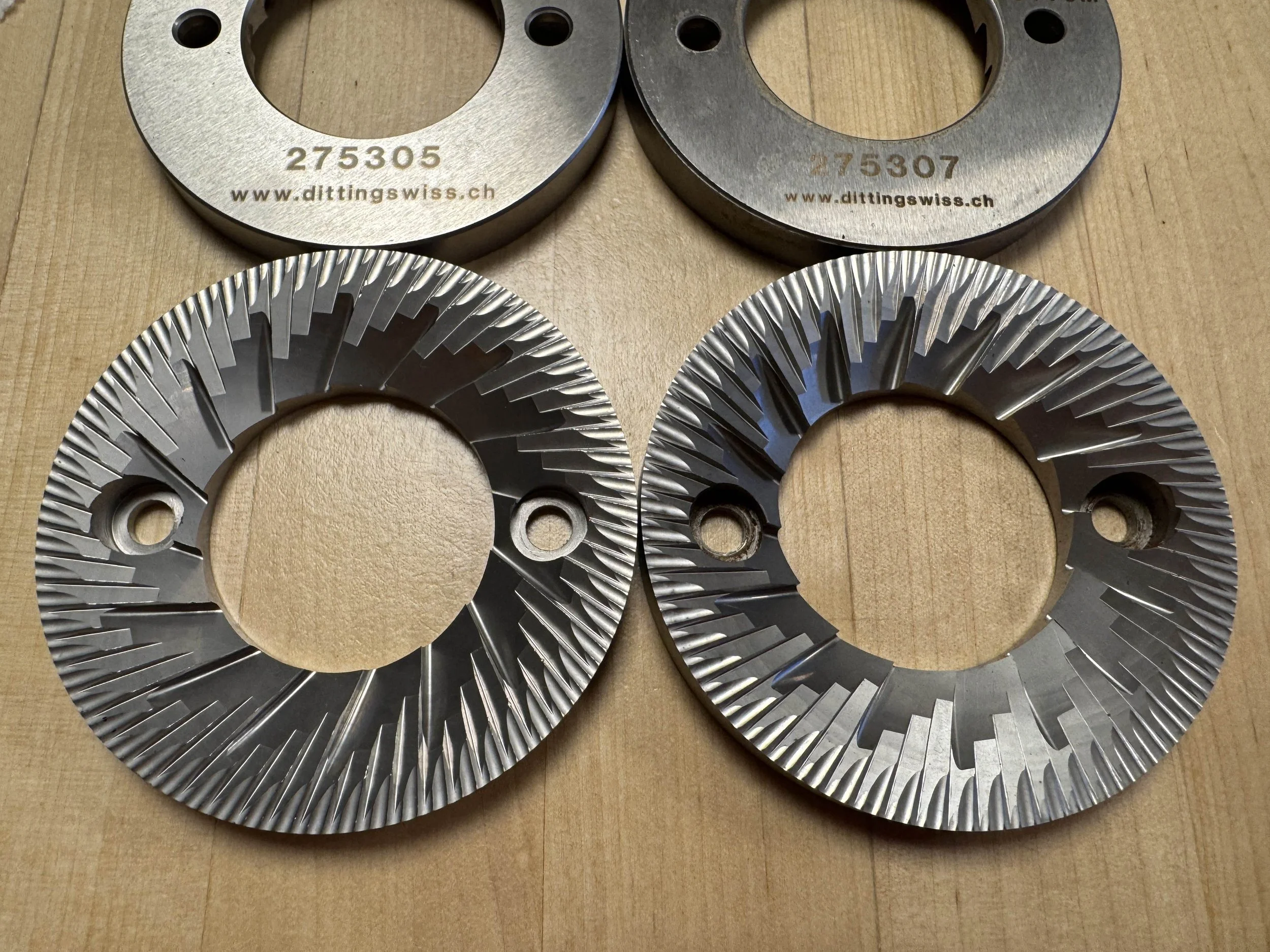 From Torbjorn - SBUX (305) vs. Machined (307)