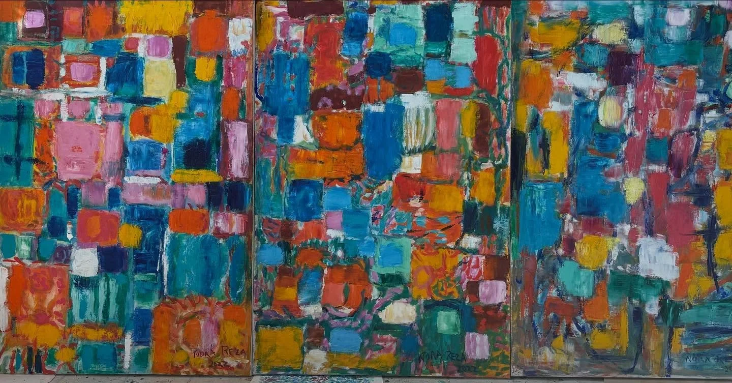 &ldquo;Oh Freedom!&rdquo; oil on linen,40 inches x90&rdquo;. #triptych