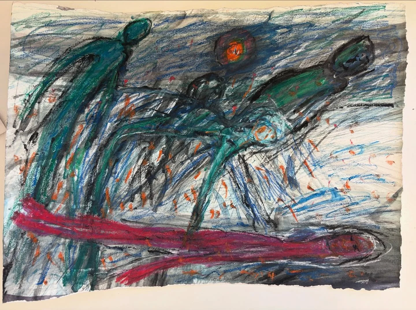 These and other paintings will be available for a contribution to #MECA.  They can be seen along with many beautiful objects from Palestine on Saturday Nov. 8 in Berkeley.  DM for more information.