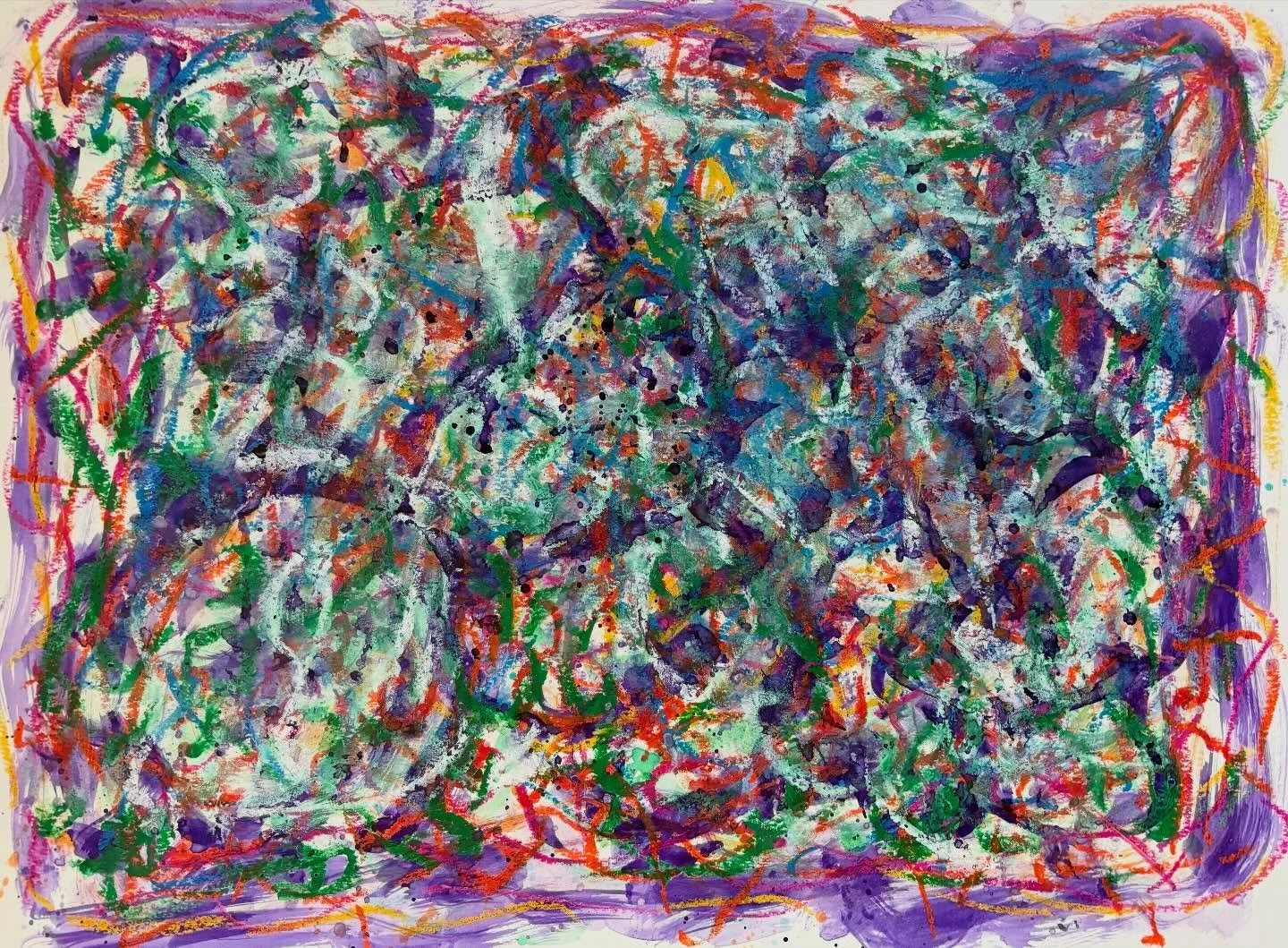 Three works on paper. Oil, oil, pastel, and mixed media 19 inches x25&rdquo;. 2026. &ldquo;Ah, Exiles wandering over land and seas, and planning, plotting always that some morrow may set a stone upon ancestral sorrow!&rdquo; #yeats #sfbayareaartist