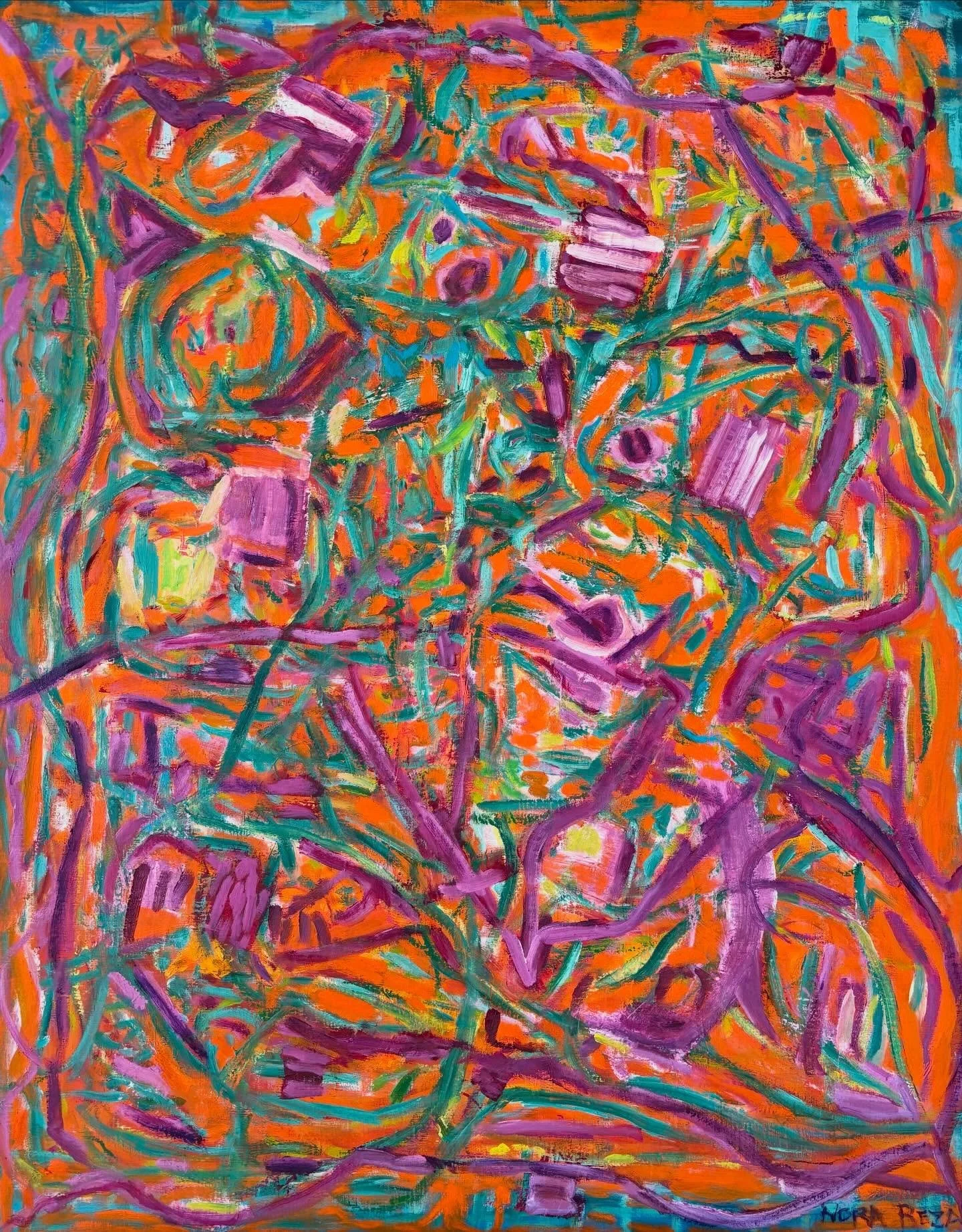 &ldquo;There, through the broken branches, go The ravens of unresting thought;&rdquo;. Oil on canvas, 40 inches X 30.  2026.  #yeats #sfbayareaartist