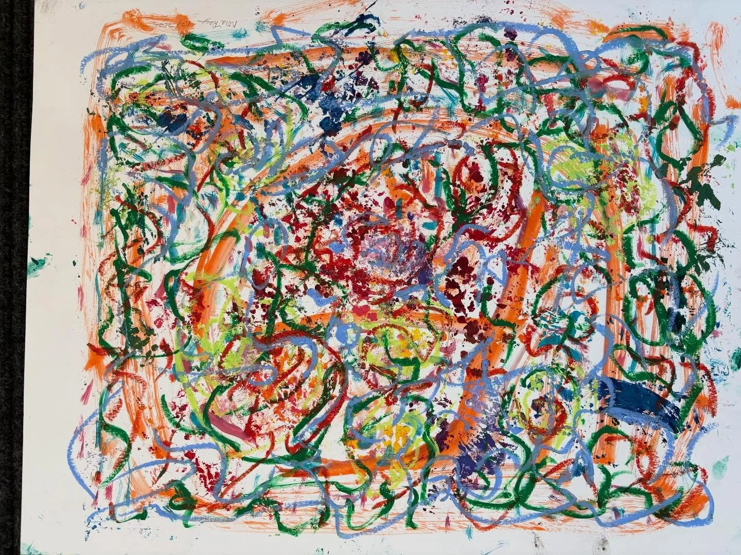 &ldquo;And, though you have passed the best of life, still trace, Enthralled by the unconquerable delusion, Magical shapes.&ldquo;. #oilpastel #yeats