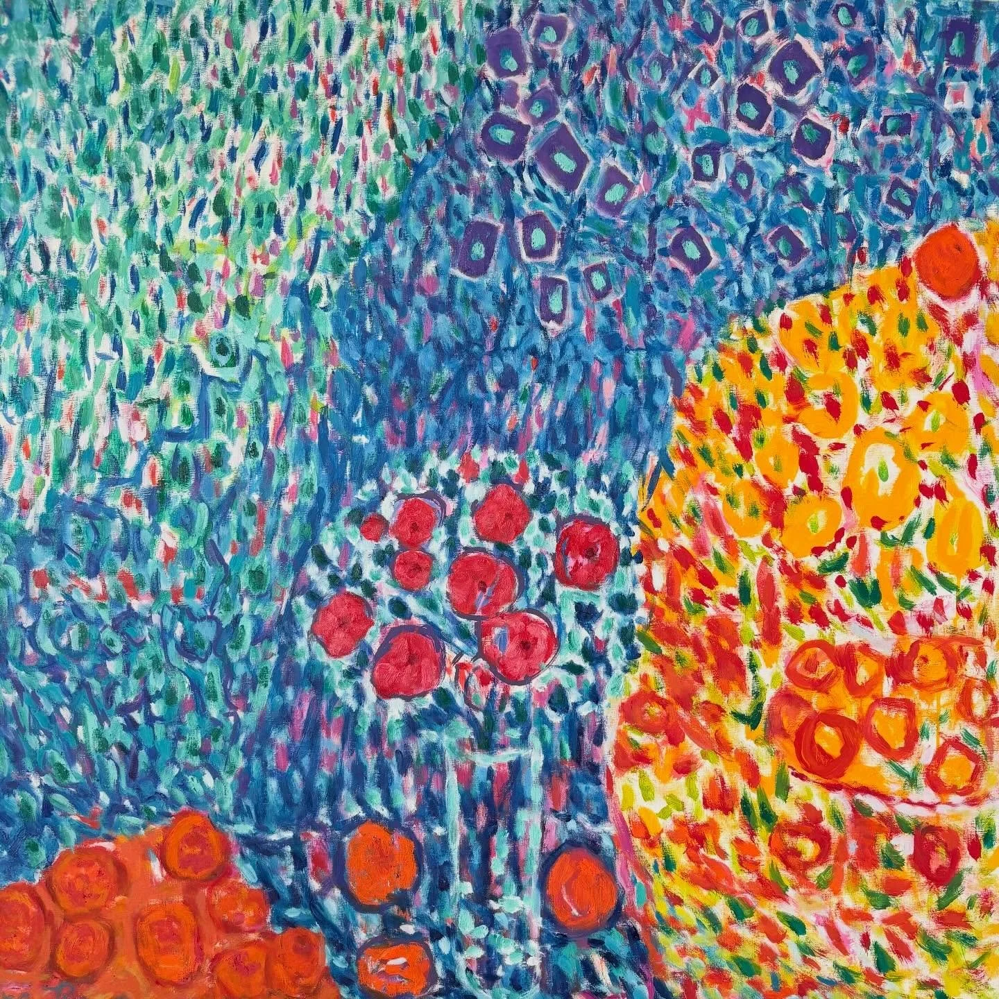 Still life, 2026.  Oil on linen.  #happynowruz #peacenowar