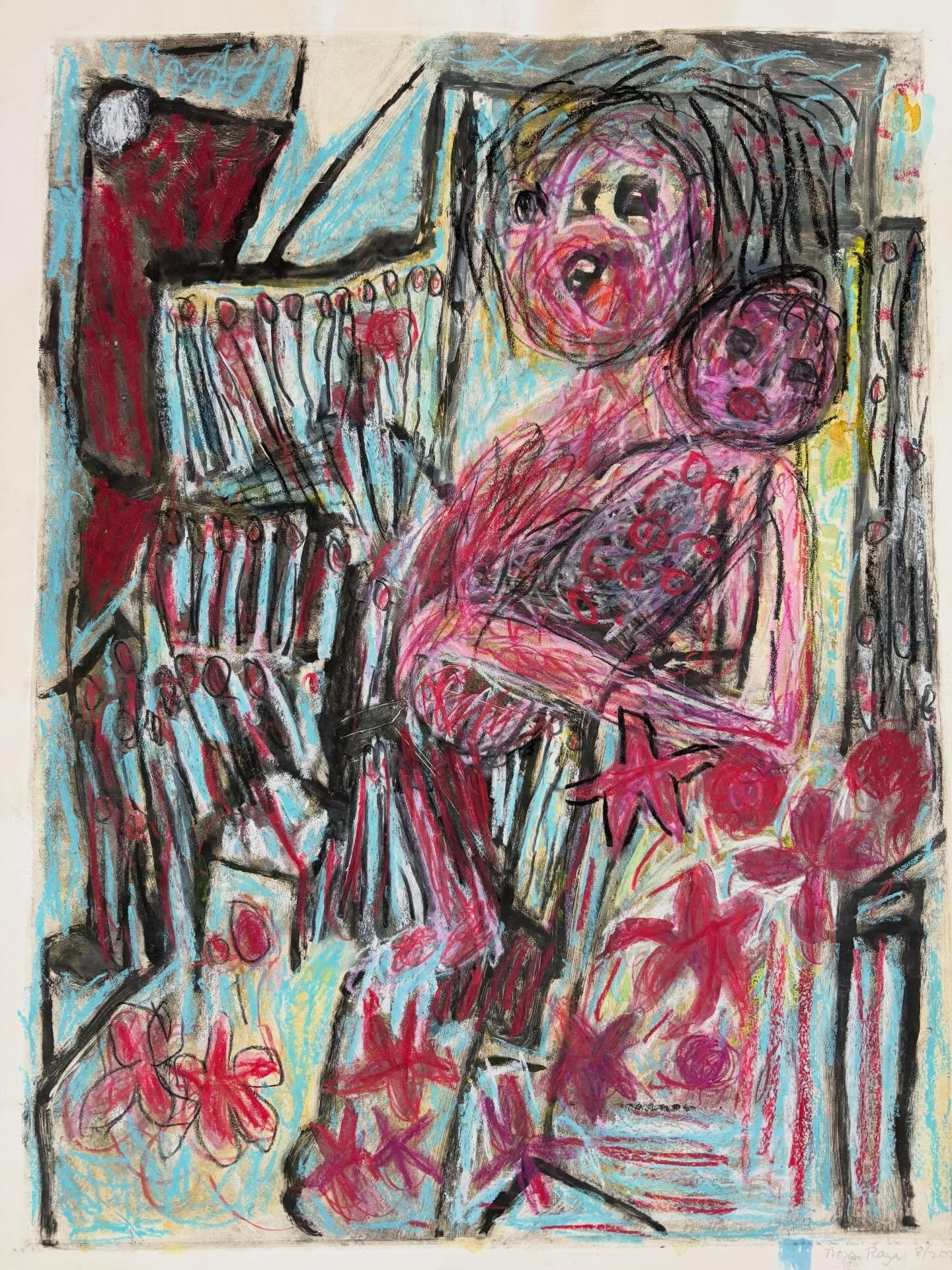 &ldquo;Mother and child fleeing the bombs,&rdquo; #stopwaronIran