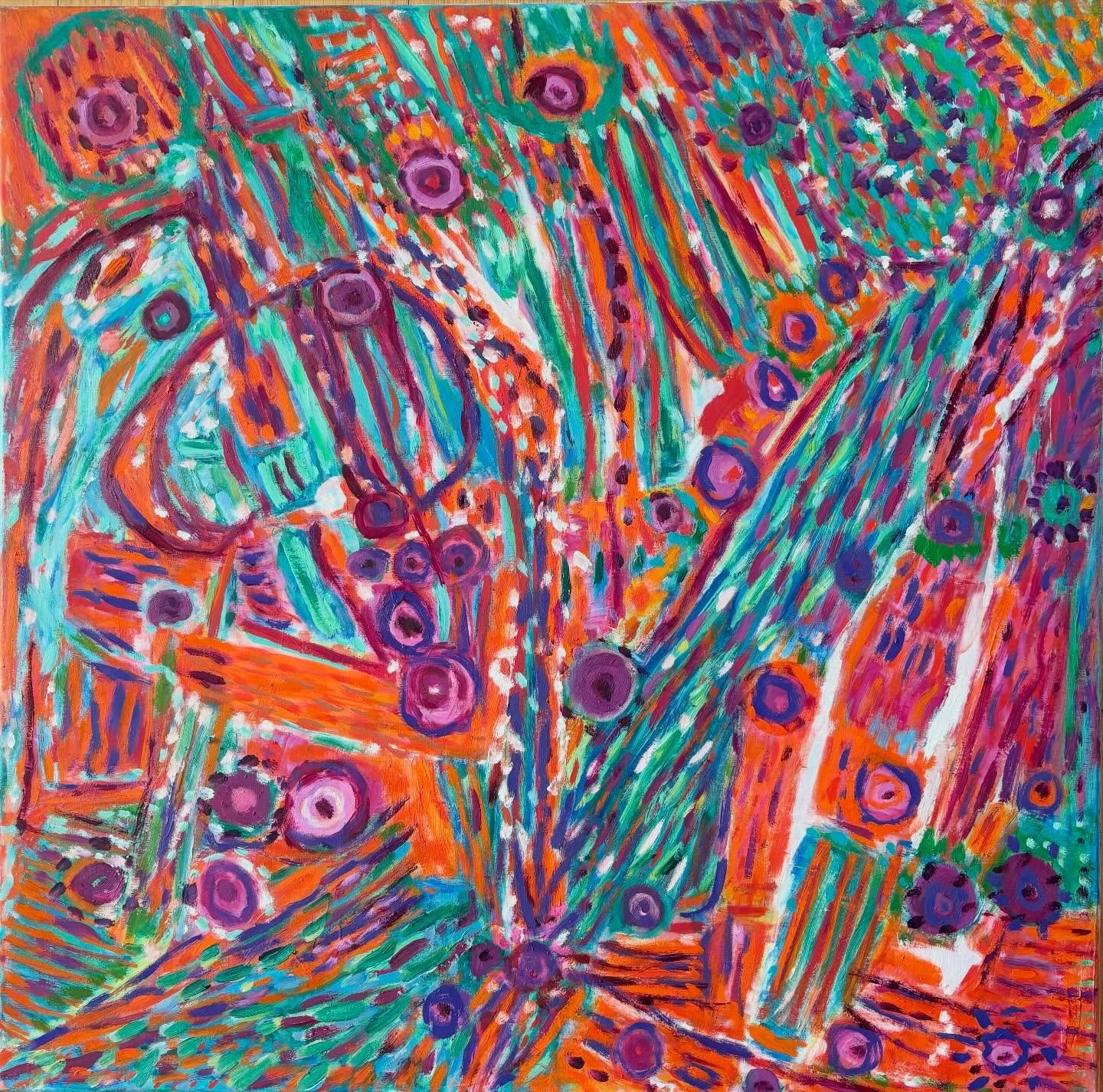 I reworked this. Oil on linen 30&rdquo; x 30.