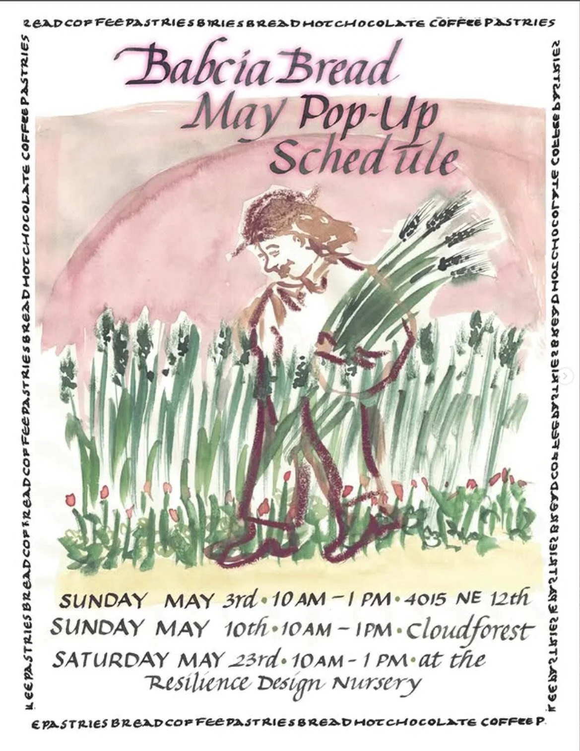 Join us Saturday, May 23! We are excited to host our first Spring Plant Sale on Filbert Street alongside our talented friends and neighbors, Jade at Fiacre Farm @goodsilence and Tommy of Babcia Bread @babciabread 

Come browse plant starts of all typ