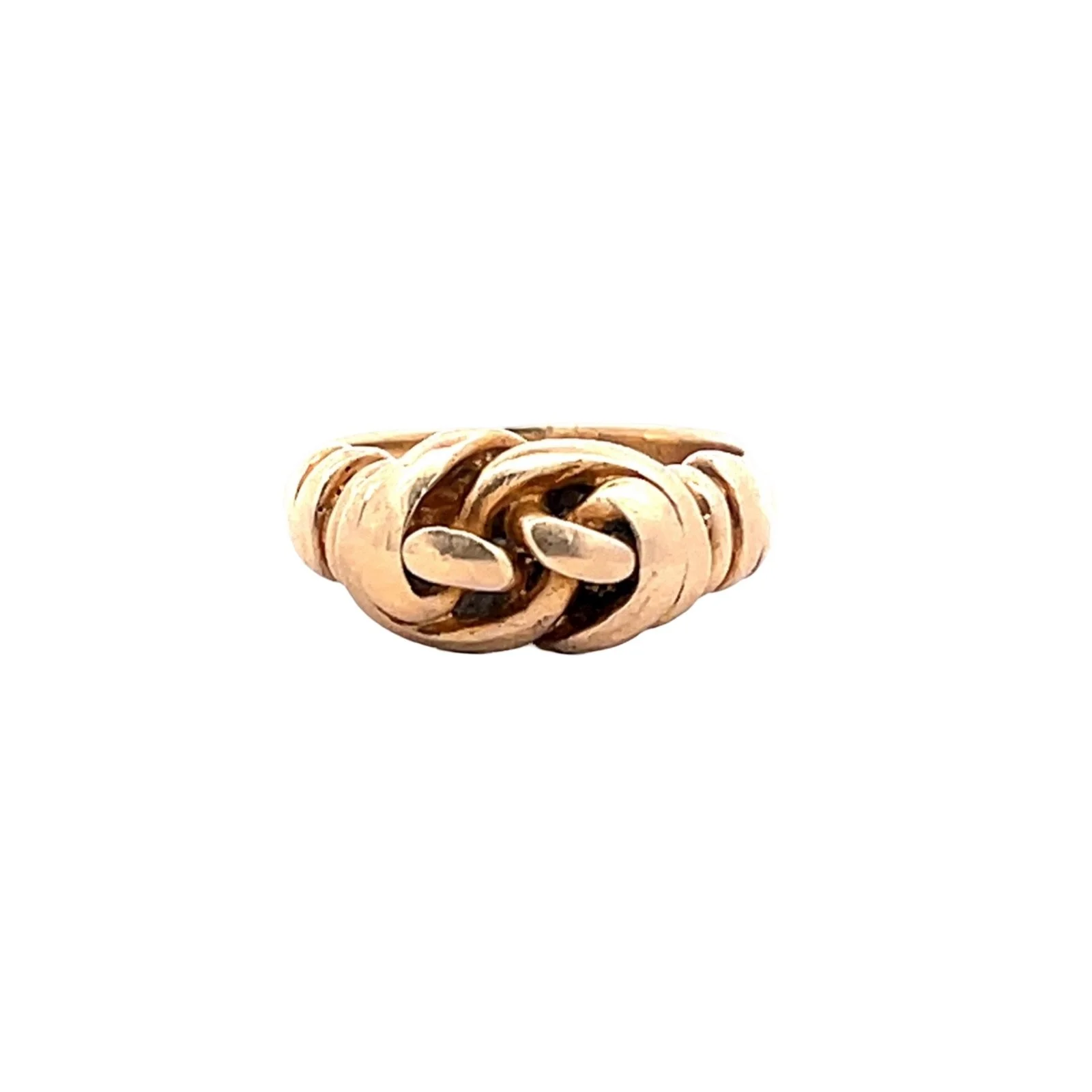 14K Gold MMA KHA Roman Knot Ring