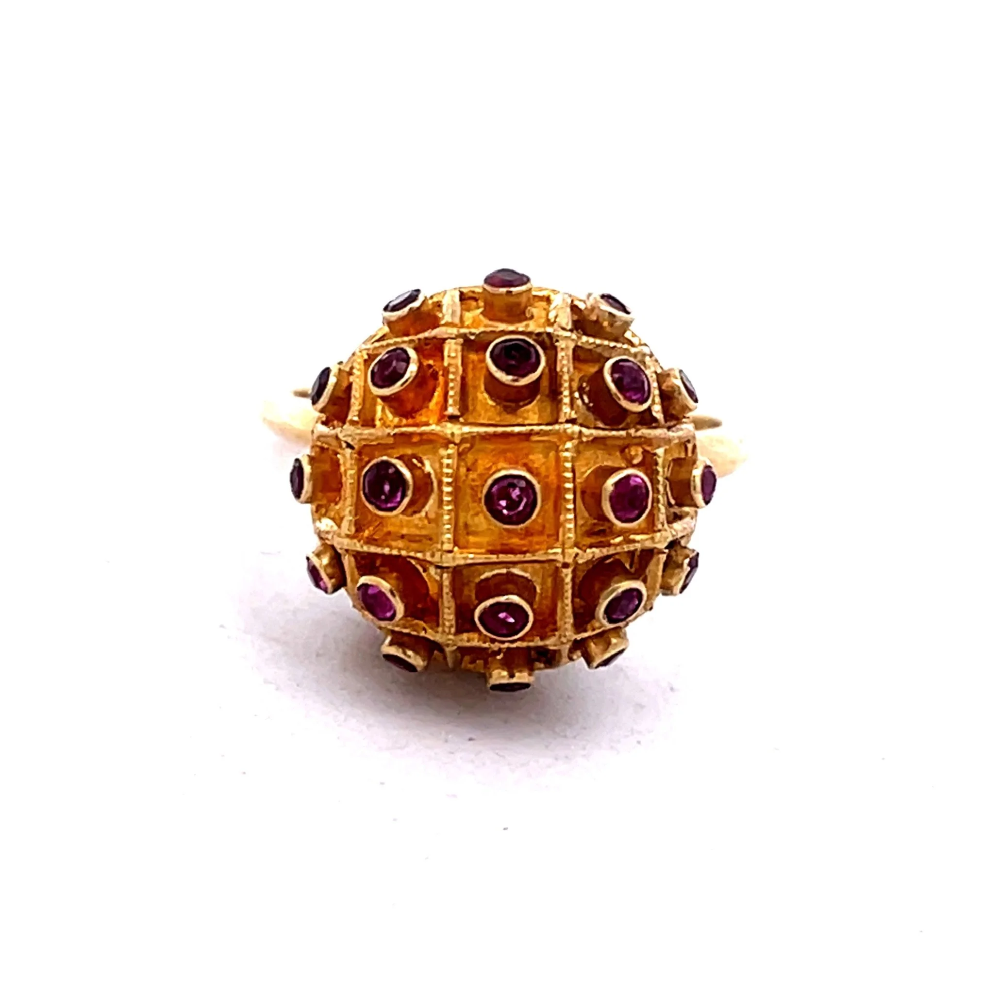 18K Tiffany & Co. Ruby Dome Ring
