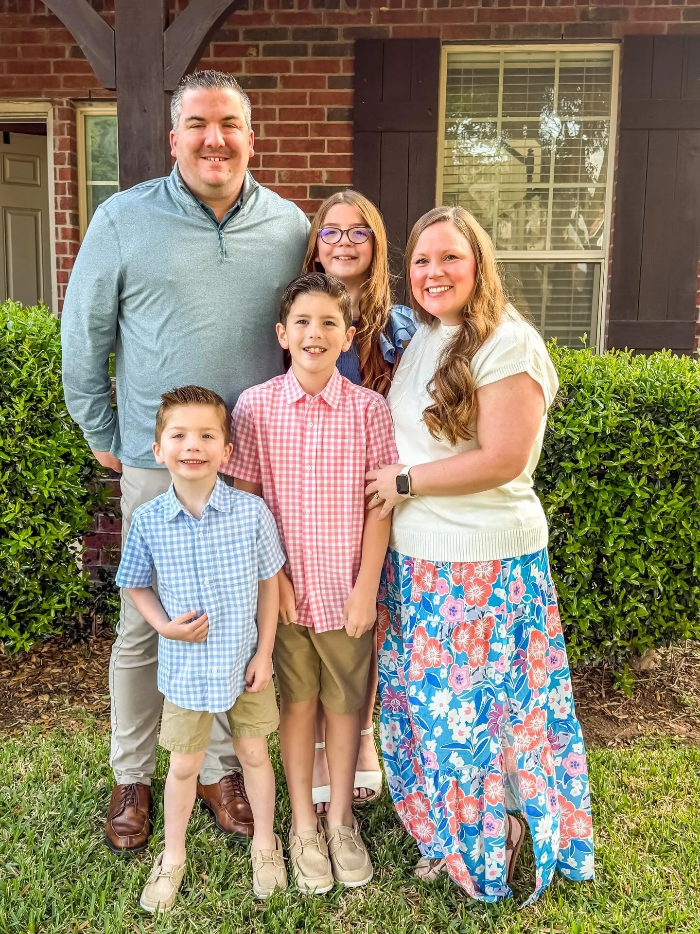 He is risen indeed! Happy Easter from the Hammons family. 🩷 

He is not here, for he has risen, as he said. Come see the place where he lay. - Matthew 28:6