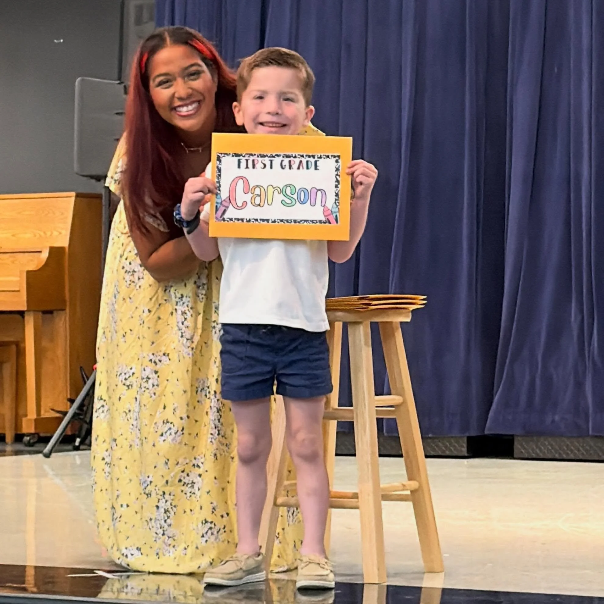 Award szn. 1st up: 1st grade! So proud of this guy and all he&rsquo;s accomplished this year!! We love him to pieces and can&rsquo;t wait to watch all he does in SECOND grade!! PS. There could NOT have been a better teacher for our boy than THE Ms. A