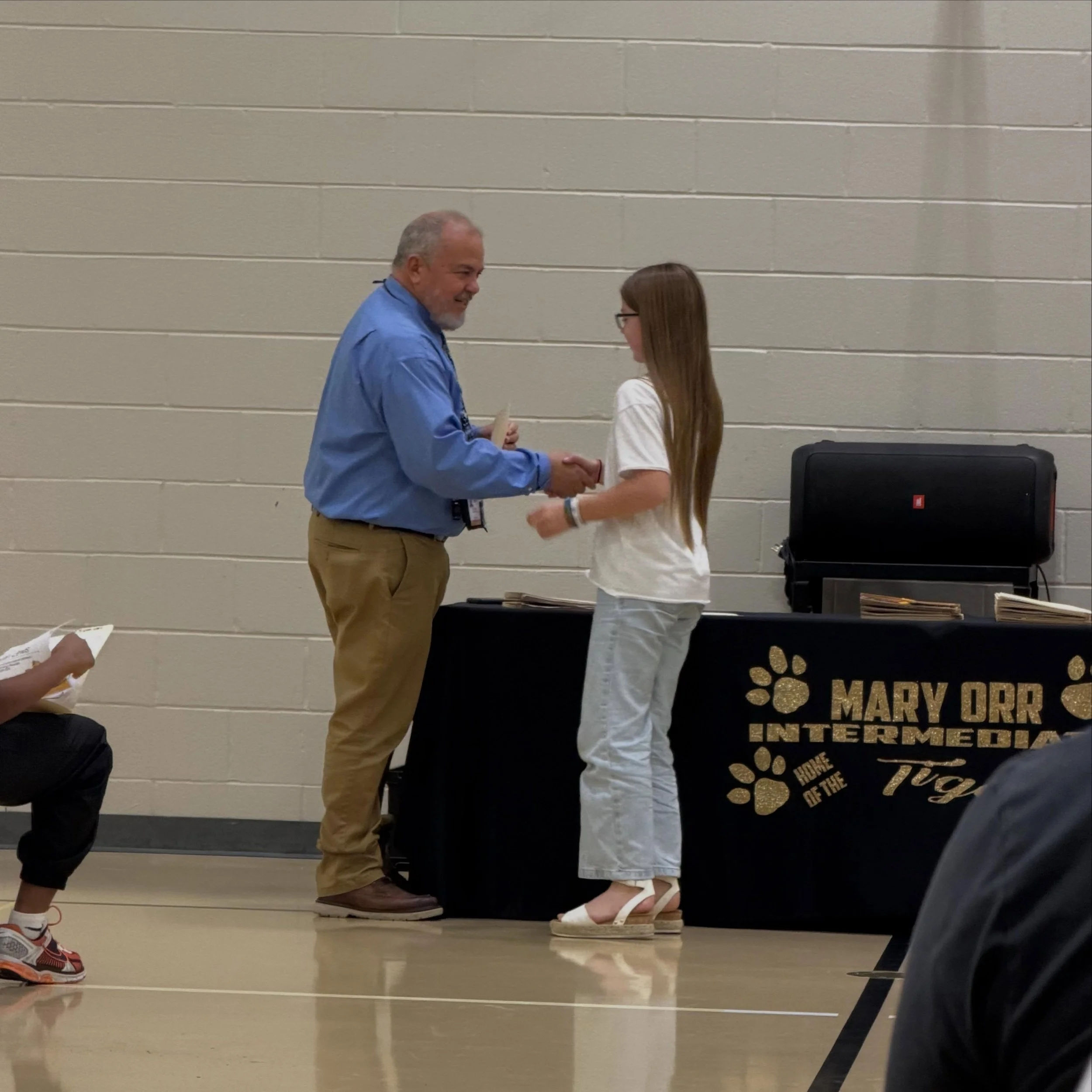 Last, but absolutely not least: 6th grade. Bryleigh had awards yesterday, and we are so incredibly proud of her. This was such a tough year for her, both academically and personally. There were days we weren&rsquo;t sure we&rsquo;d get her to yesterd