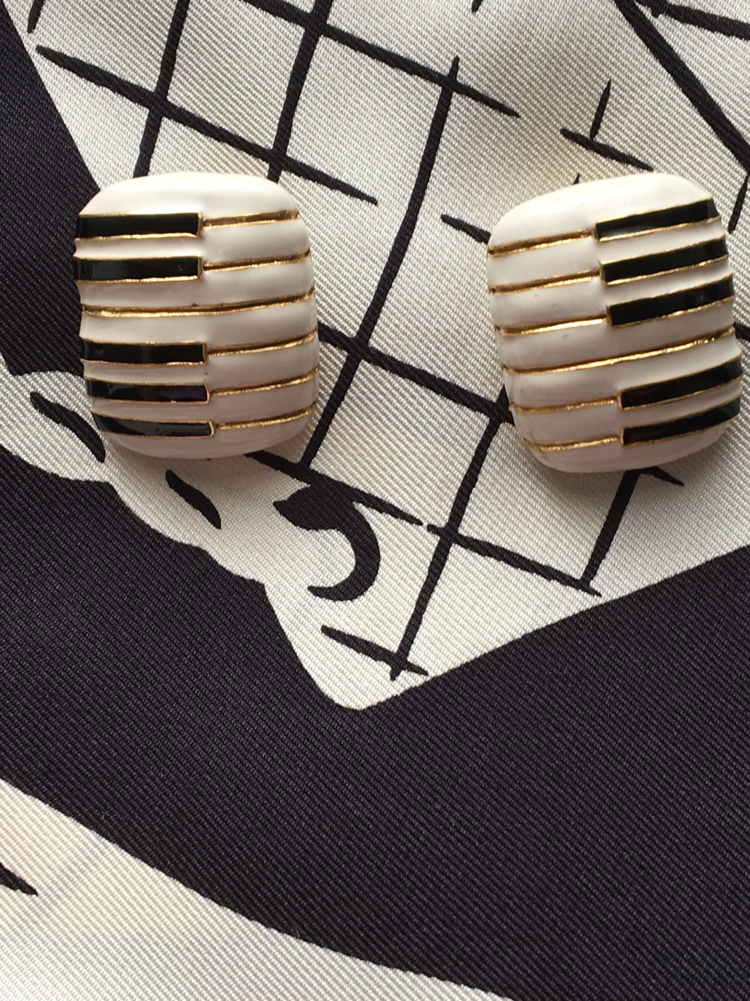 Orena Piano Key Earrings
