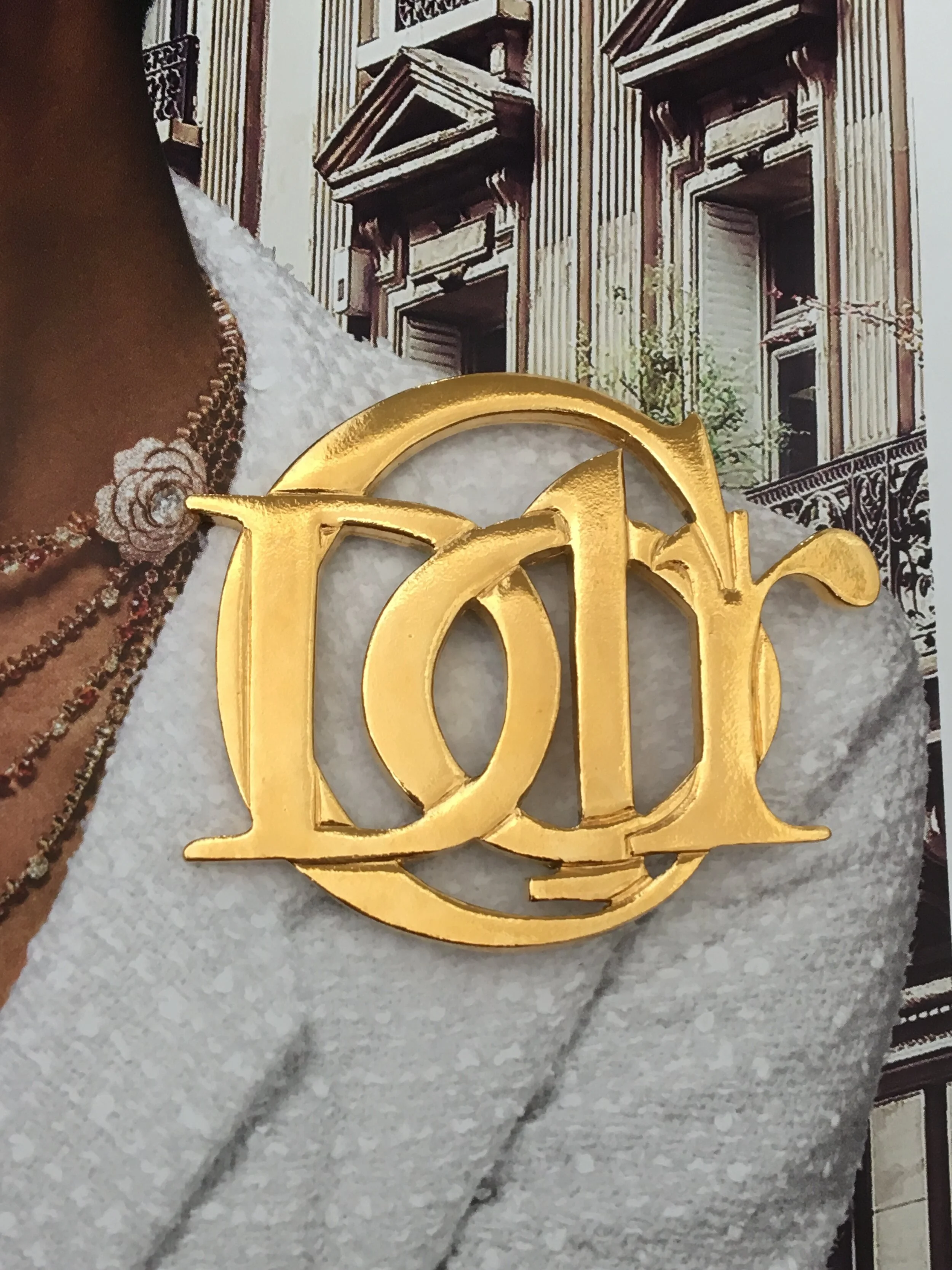 Christian Dior Classic Brooch