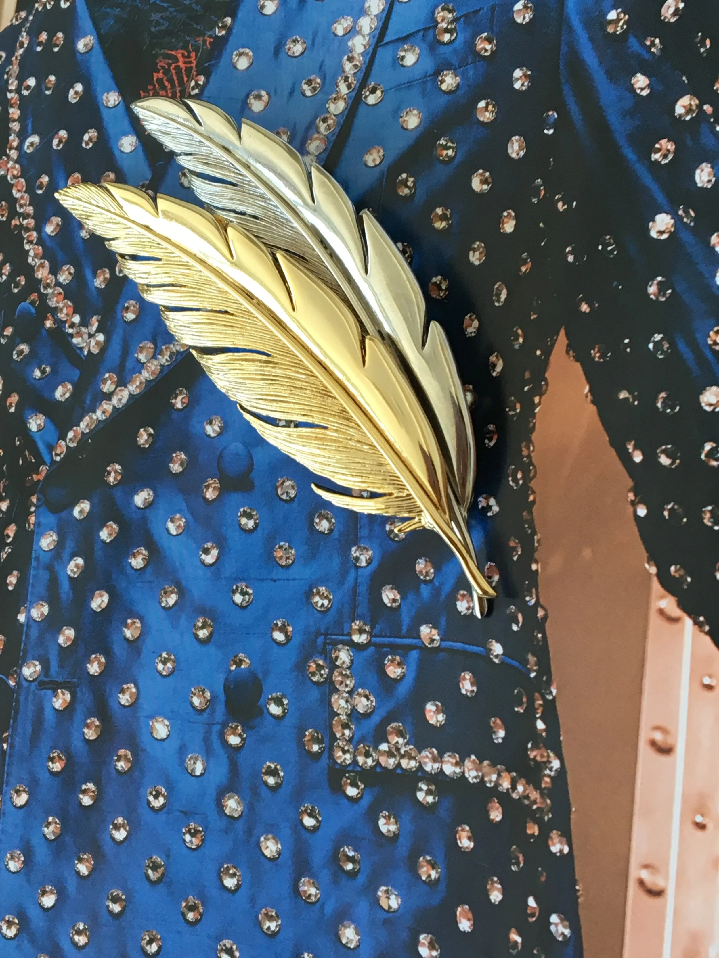 Balenciaga Feather Brooch
