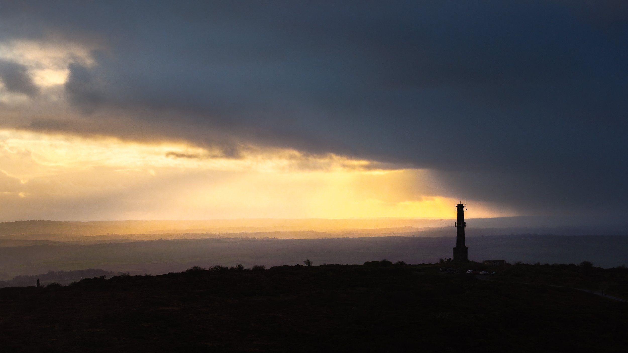 Sunset over Kit Hill