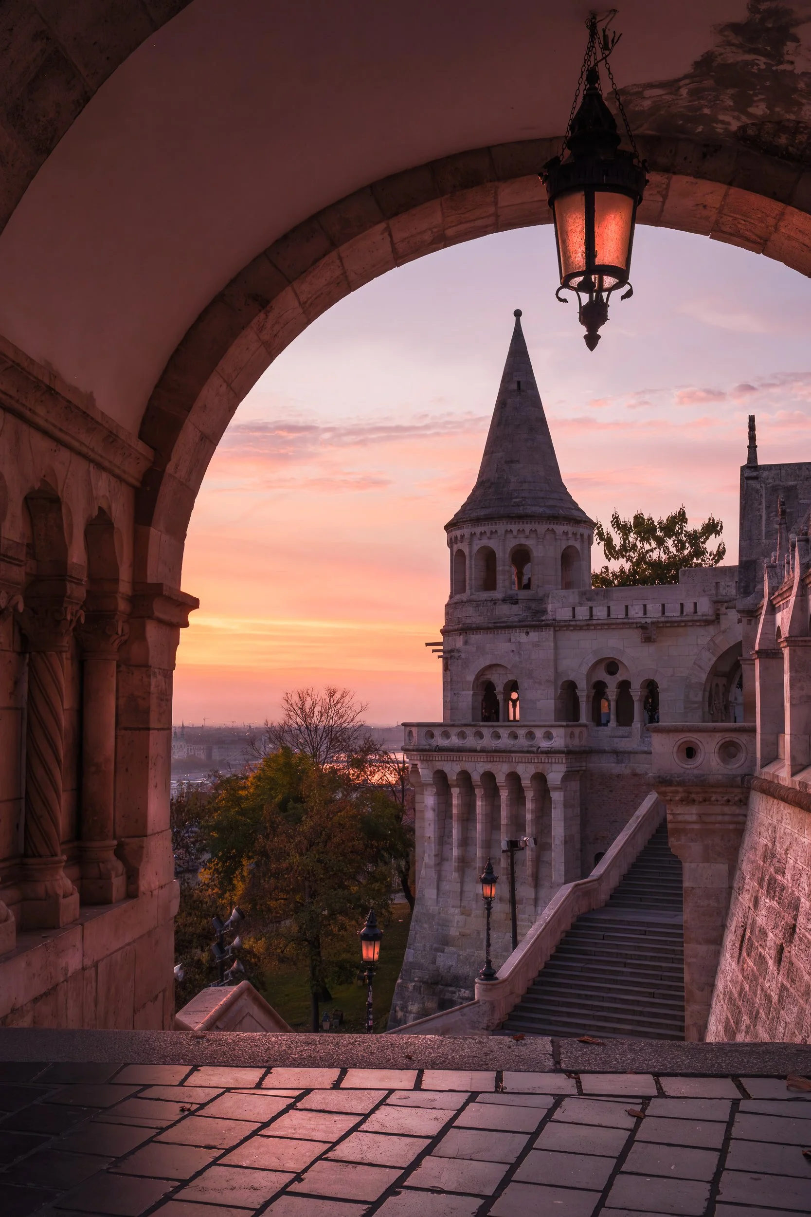 Sunrise from the Fisherman's Basilica