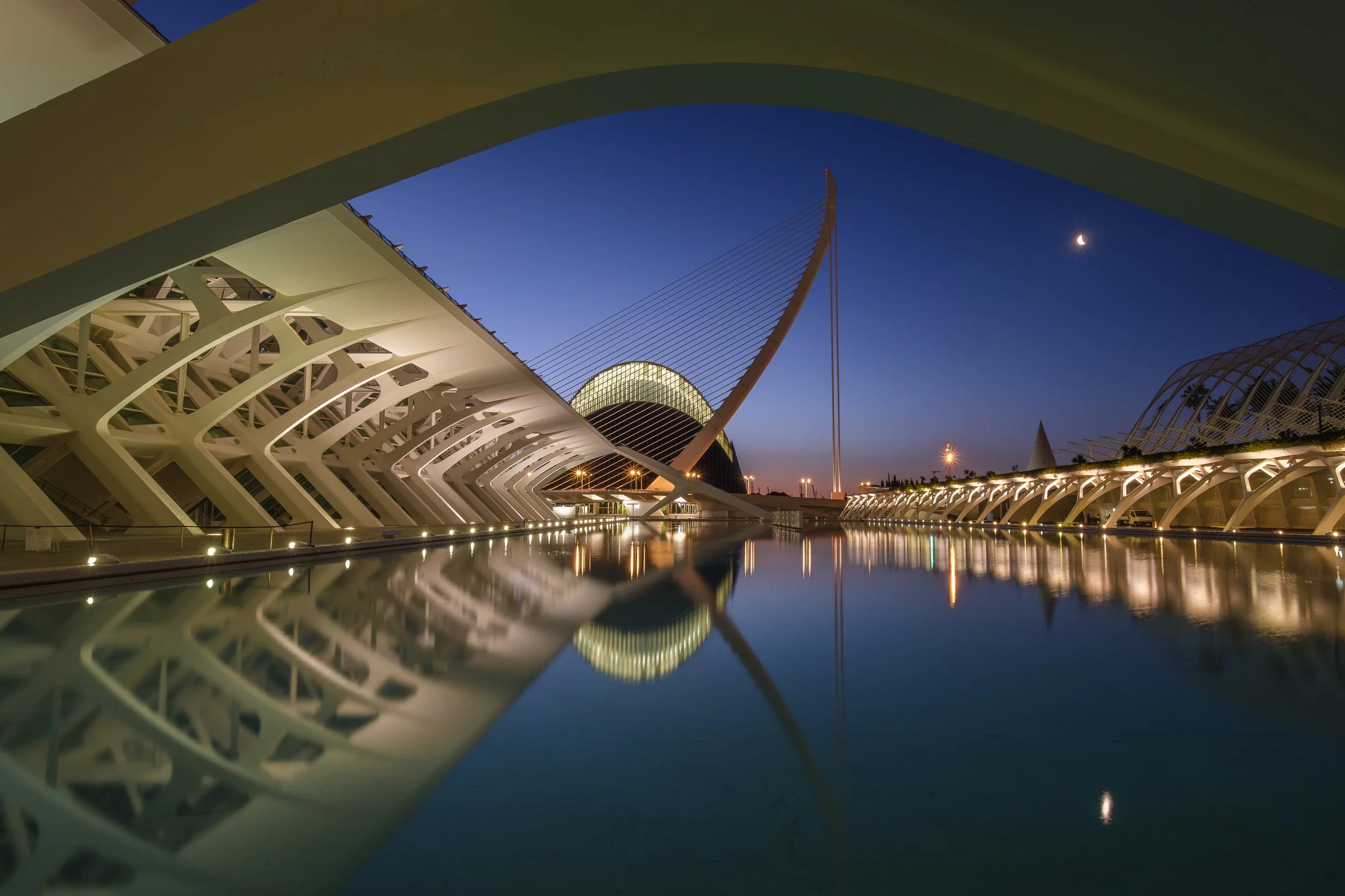 Museu de les Ciències toward Àgura, Valencia