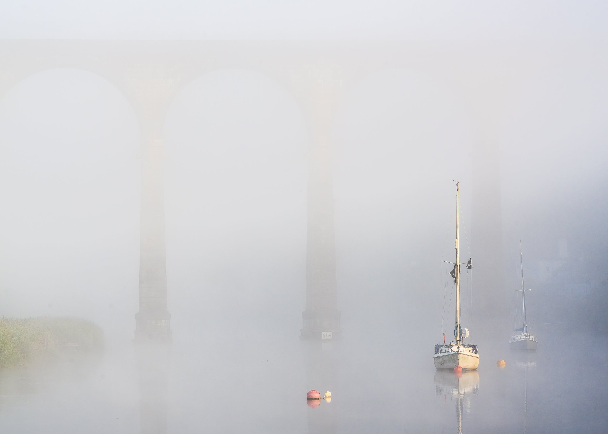 Misty Morning in Calstock