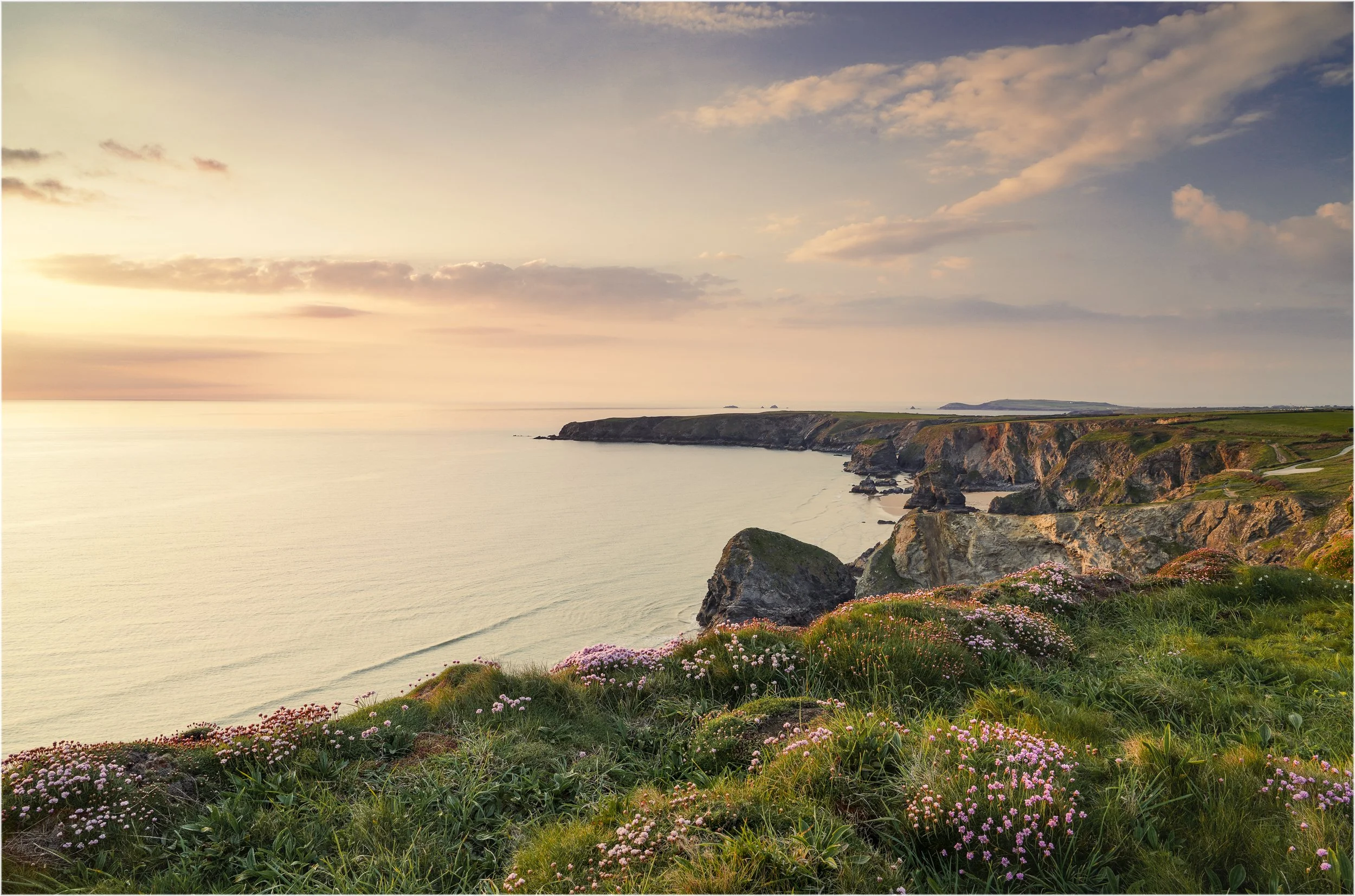 Bedruthan sunset - just a pleasant scene