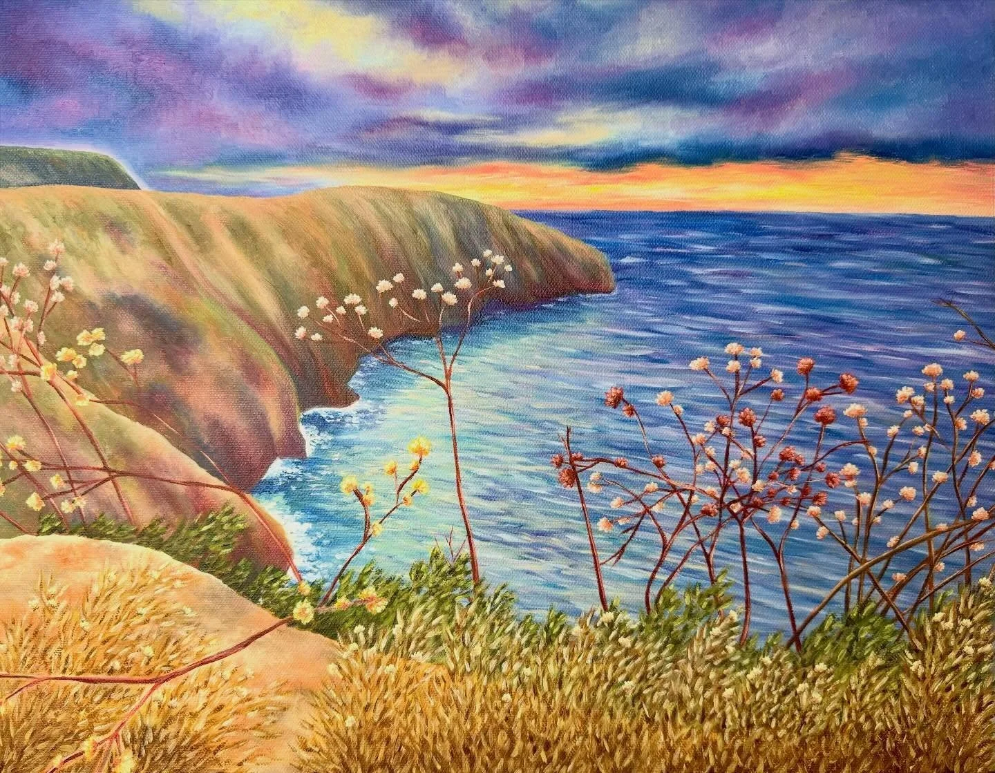 Island&rsquo;s Edge, 14&rdquo;x 18&rdquo;, oil on canvas (swipe for details 👀)

I finally finished a few details on this piece. I&rsquo;ve had a photo saved on my desktop for a couple years now that I&rsquo;d been wanting to paint from a camping tri