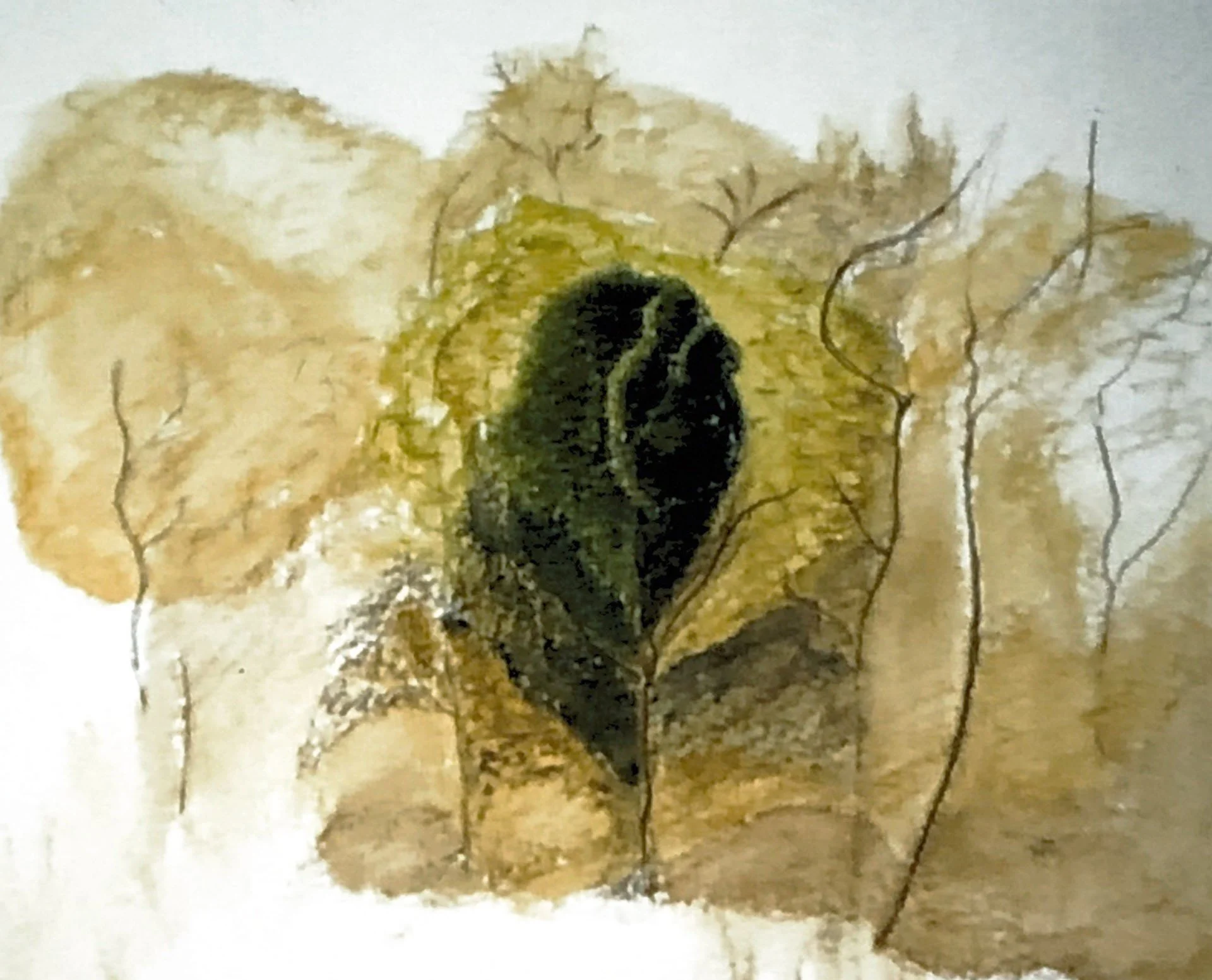 Landscape Study (Mother and Child)