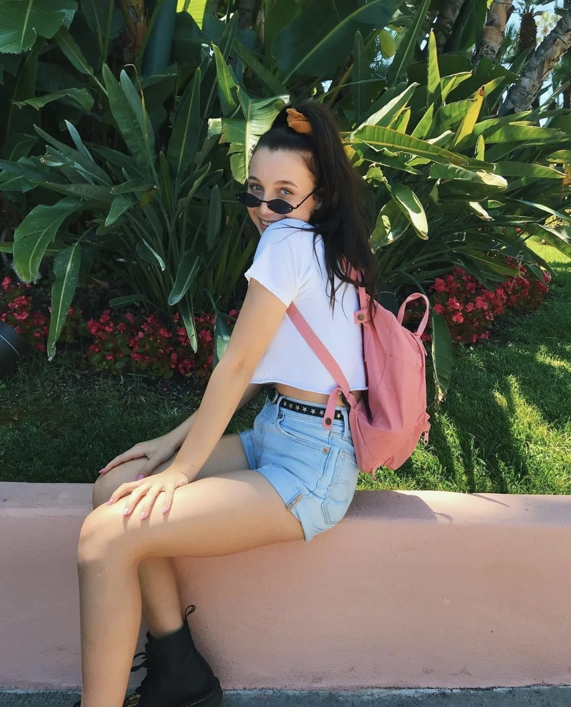 Aesthetic Emma Chamberlain Fjallraven Kanken Pegatina For Sale Con