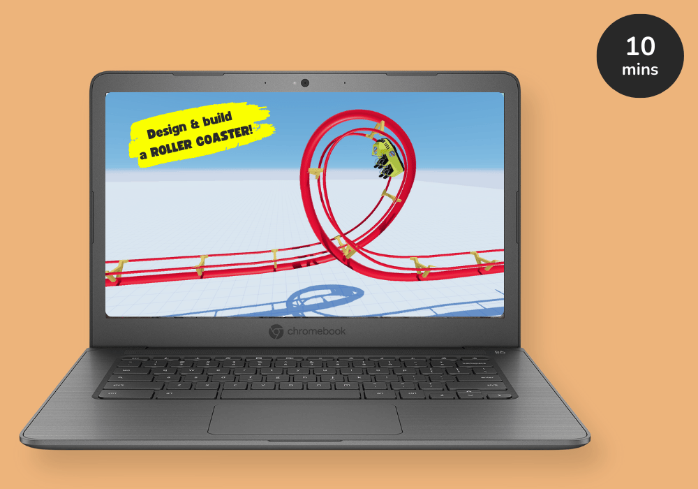 How To Code Javascript A Roller Coaster Roller Coaster - Project — Qweebi | Virtual Makerspace