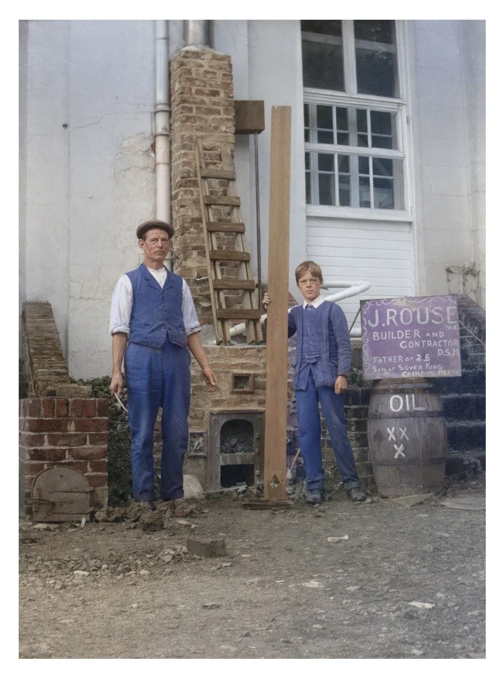 I've been scanning and colourising a collection of old negatives - any info is very welcome