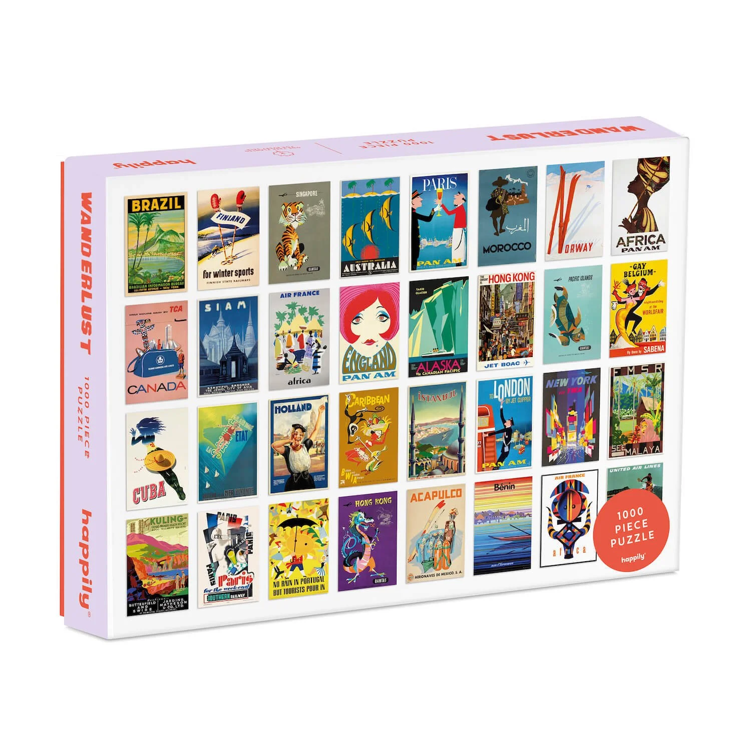 travel themed jigsaw puzzle