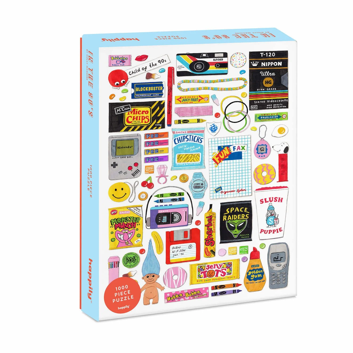 nineties themed jigsaw puzzle