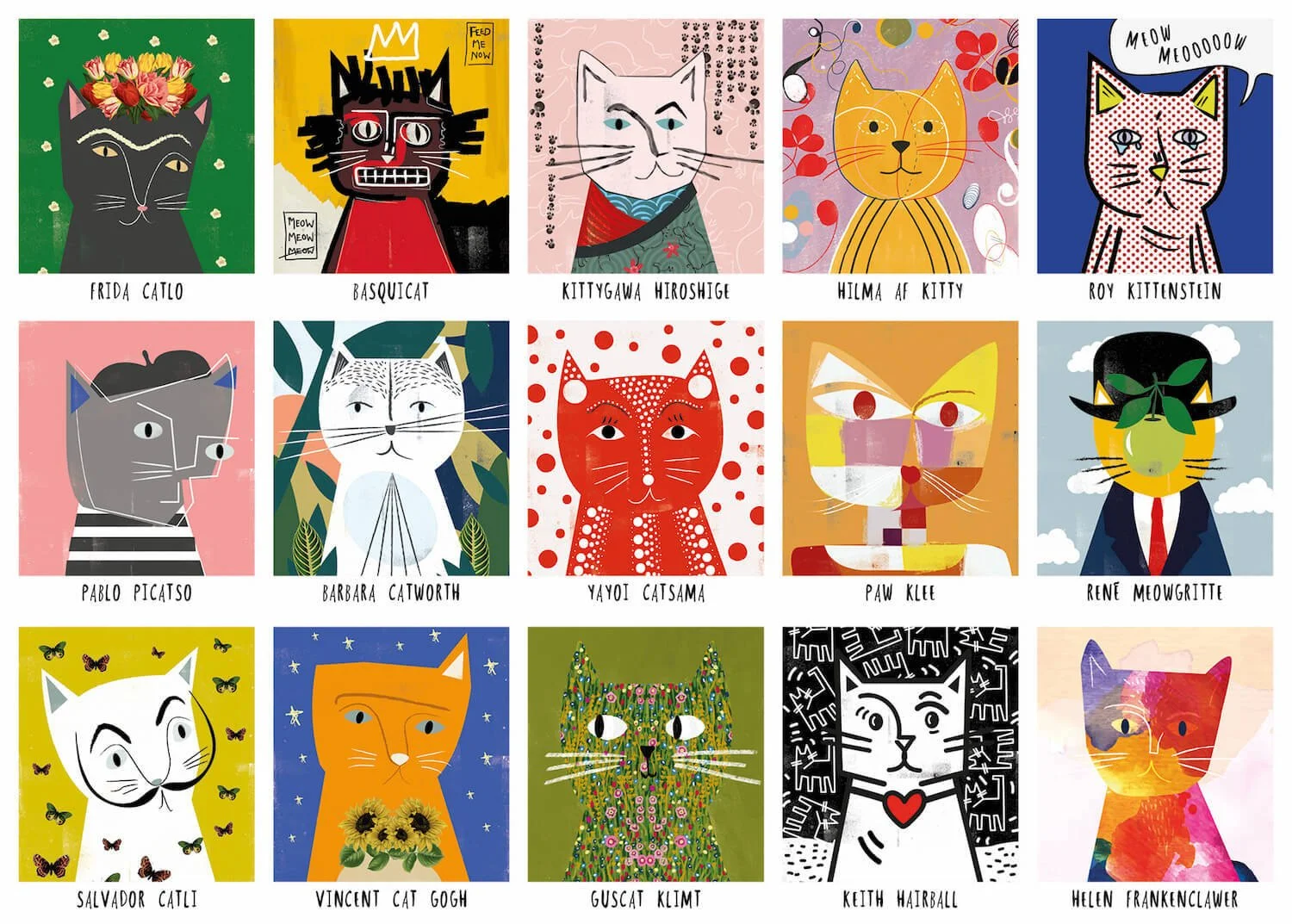 Happily puzzles cat jigsaw