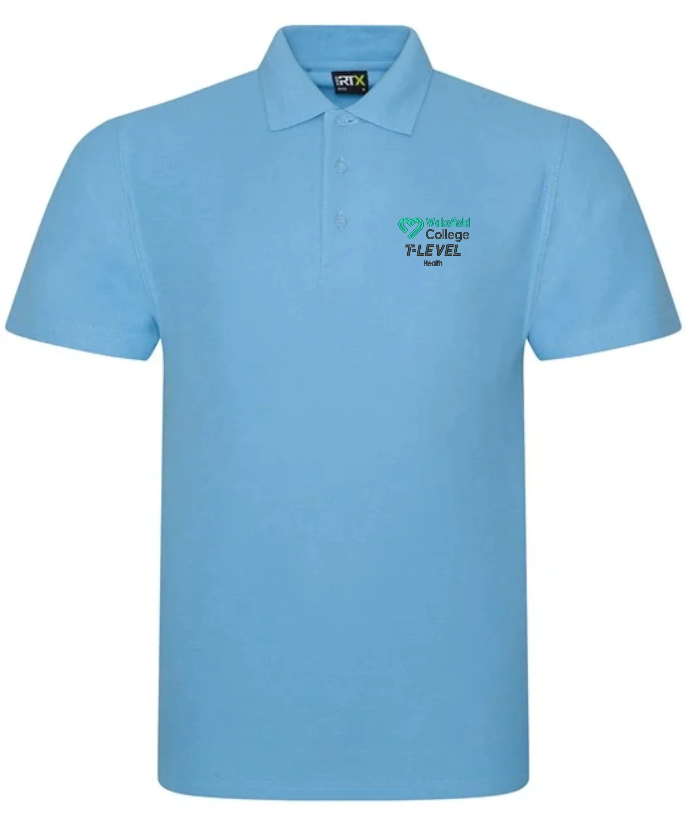 Wakefield College T-Level Health Polo Shirt