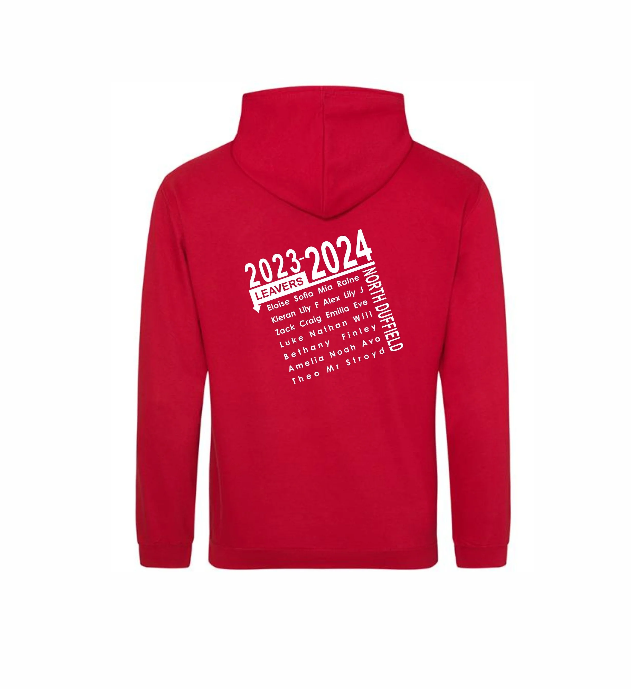North Duffield Year 6 Leavers Hoodies — Classroom Clothing