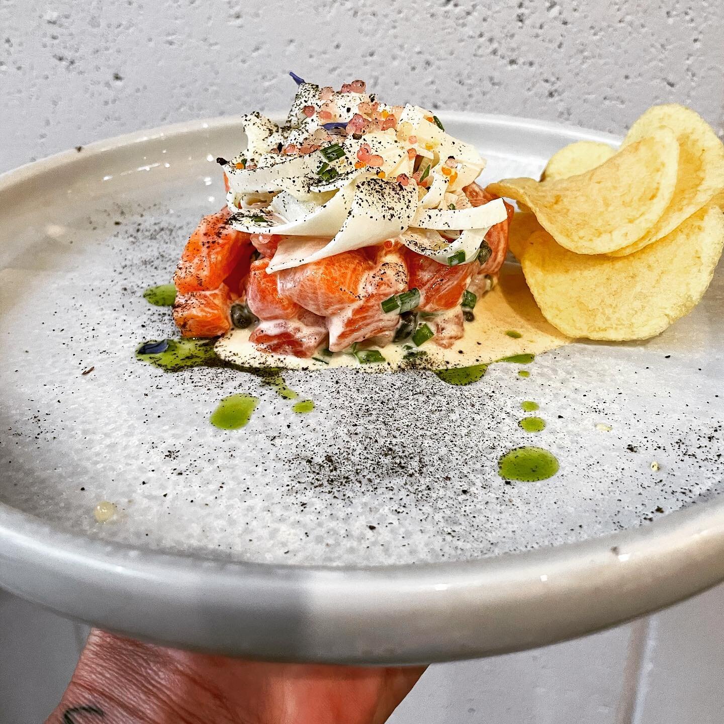 Ooofff! Wait to you try this!

Market Fish Tartare 🐟

Not only do we offer a comprehensive wine selection, we also do great food. 

Come and visit us sometime soon in the bistro. 💛

Direct message us to book your spot.