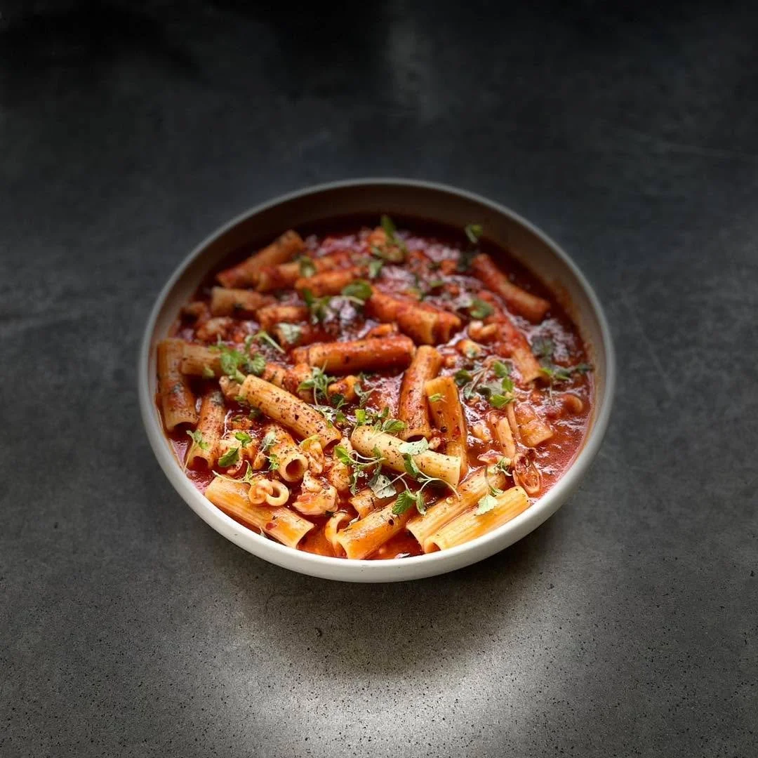 World Pasta Day – October 25th 🍝
We’re celebrating all week long with a special addition to the menu:
Slipper lobster + baby squid + fennel sugo pasta
$35 Take Away | $45 Dine In
Available Tuesday to Saturday 
Take away or dine in &ndas