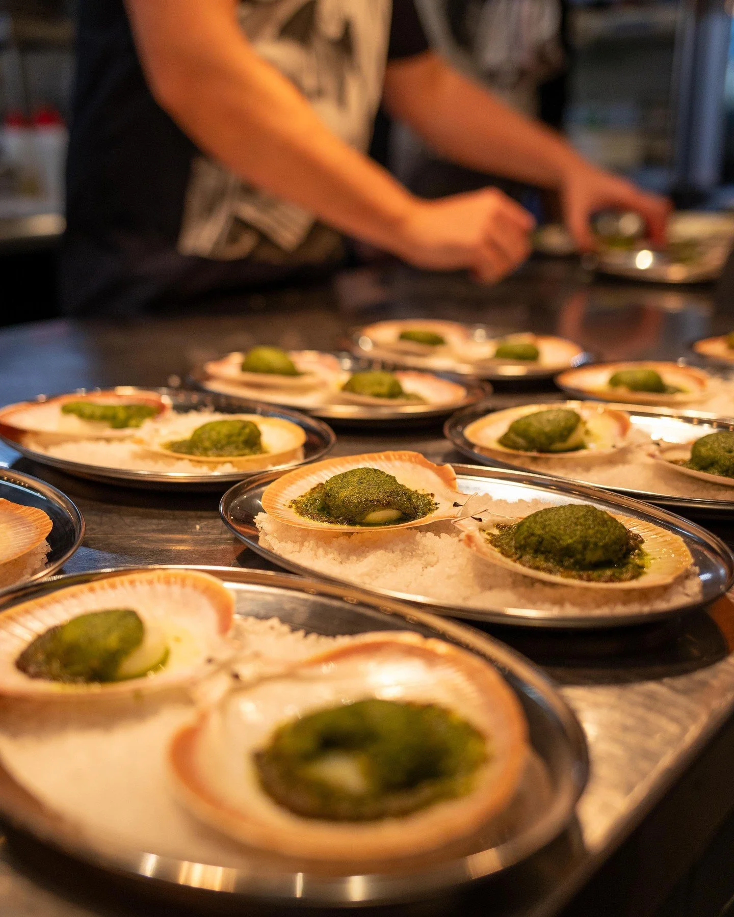There&rsquo;s a reason why people keep coming back for these..

Albrolhos Island Scallop + Native Herb Butter Crust

Open Tuesday to Friday from 4pm
Saturday from 3pm

Walk-ins welcome ~ Bookings via link in bio