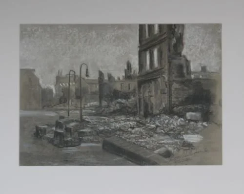 CHARCOAL THE BURNING OF CORK 16X20 OA.JPG