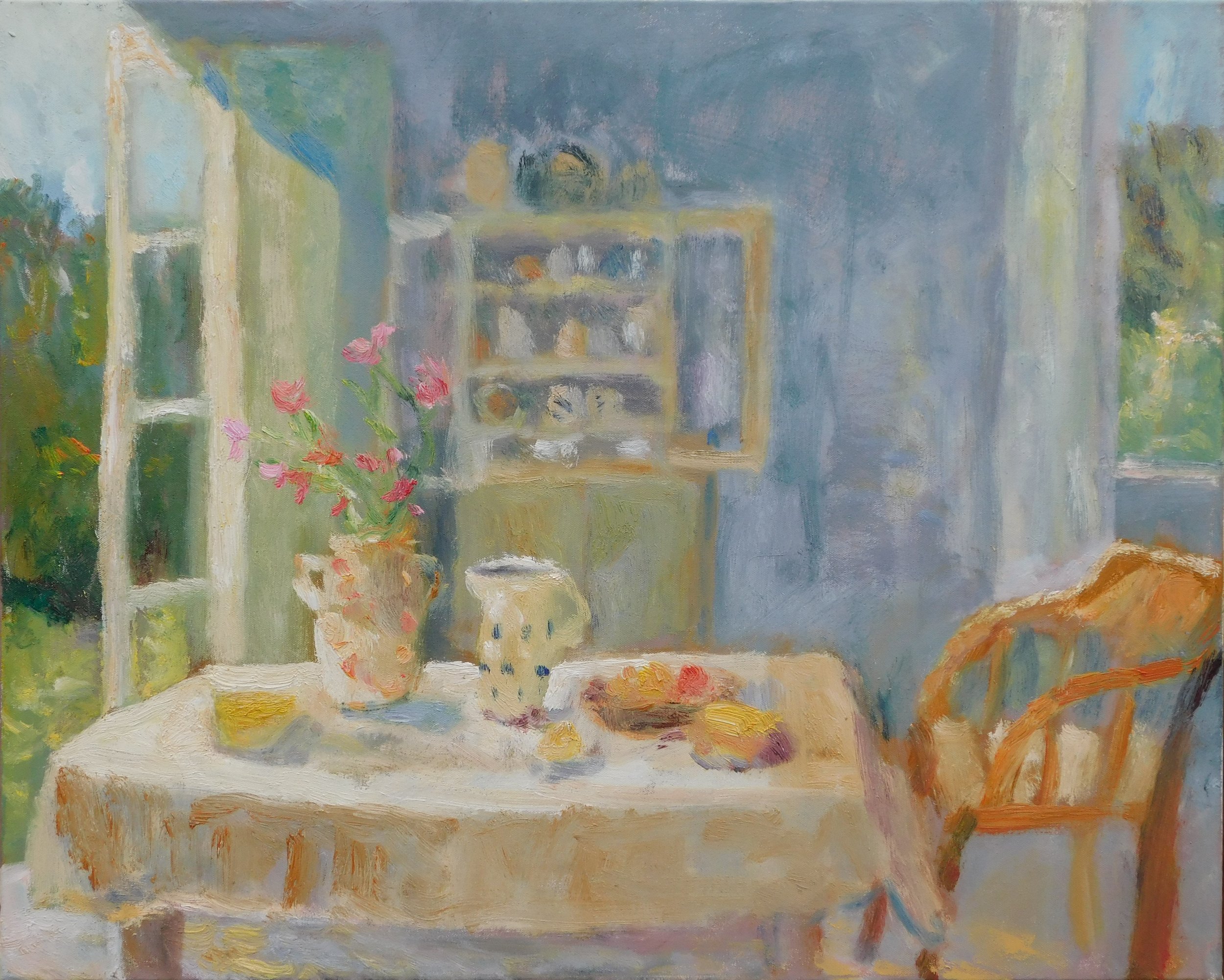 Sunny Studio, 61 x 76 cm, oil on canvas, 2022