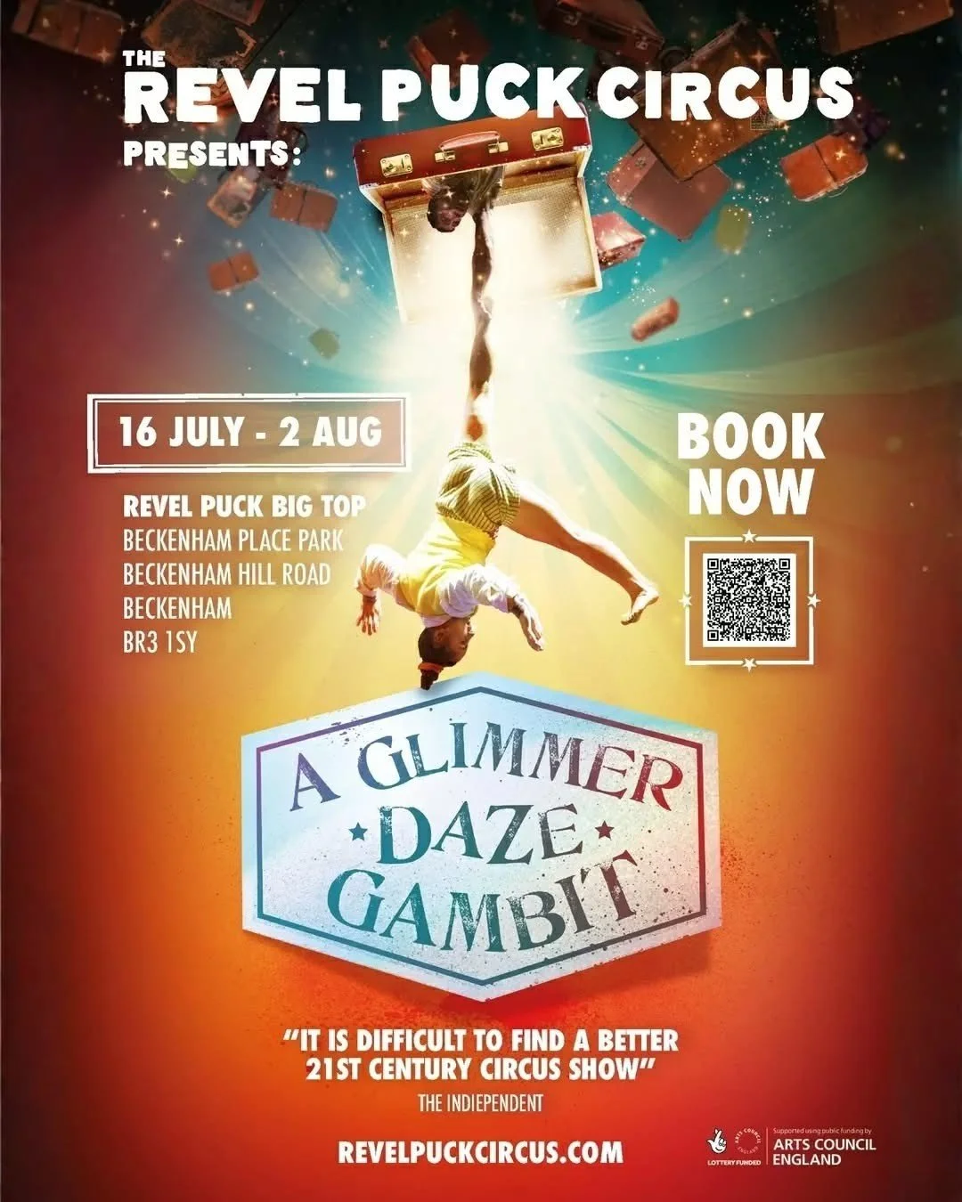 The Revel Puck Circus is arriving at the park soon!