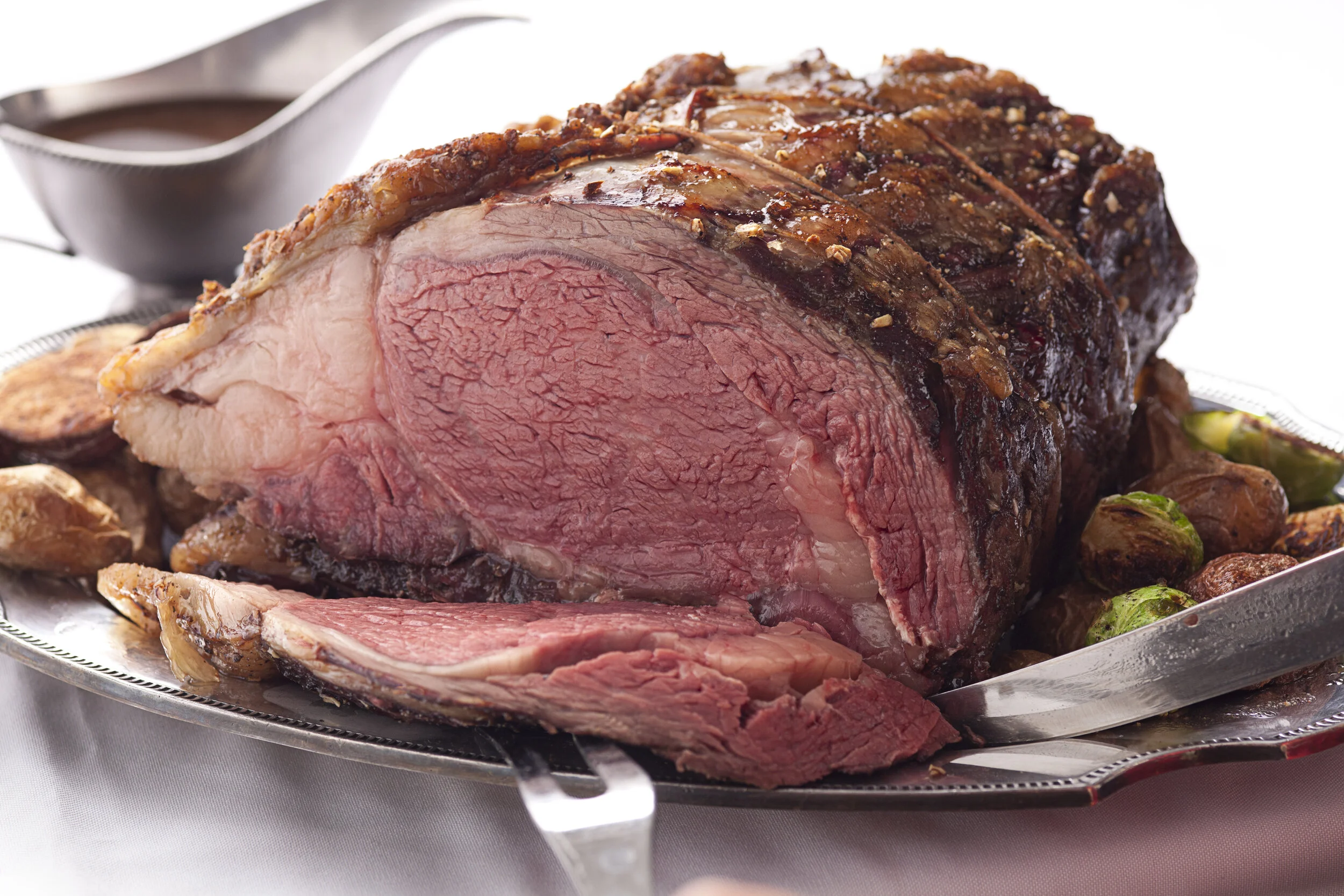 beef roast elegant photograph photographer serving medium rare