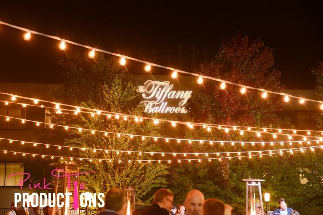 Bistro lights add so much to your outdoor space
#wedding #weddding lighting #bistro