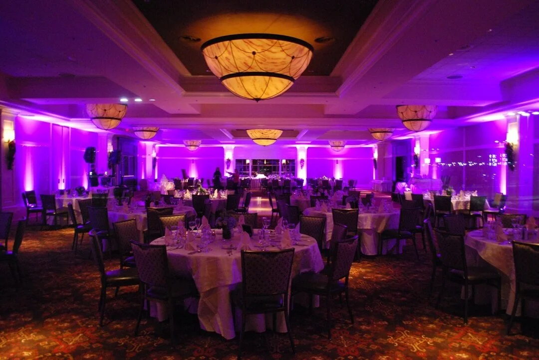 This is what uplighting can do for your room!  Same room, same event, three colors. 
#tiffanyballroom
#uplighting
#weddinglighting
#wedding