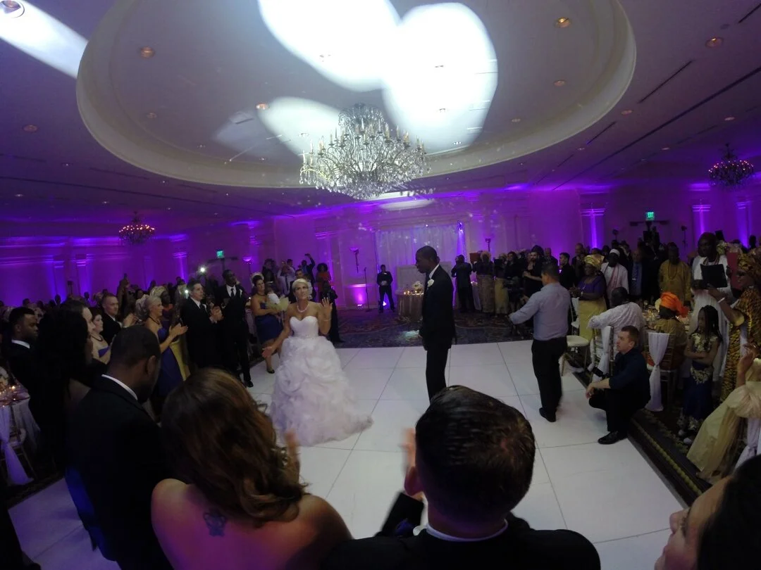 Throwback to an AMAZING wedding at the Wentworth Hotel!
Emily St.Pierre of All The Fuss Events was the planner and Designer for this amazing wedding! We all Miss You!! #whitedacefloor and adding #uplights completely transforms the room to another lev