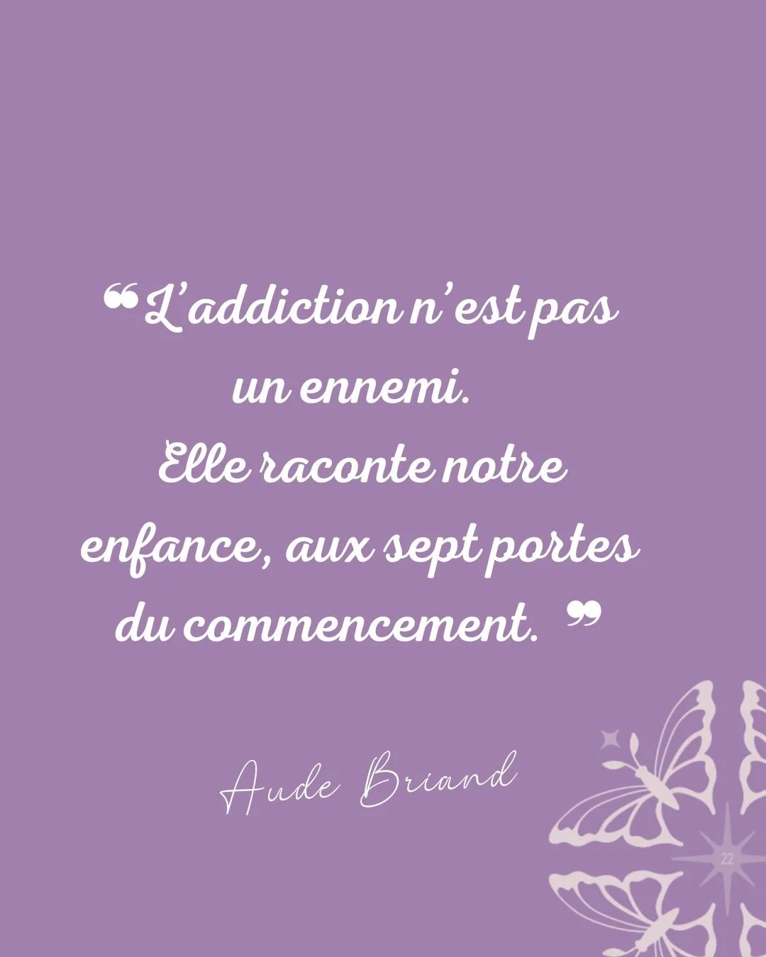 L’addiction n’est pas un ennemi