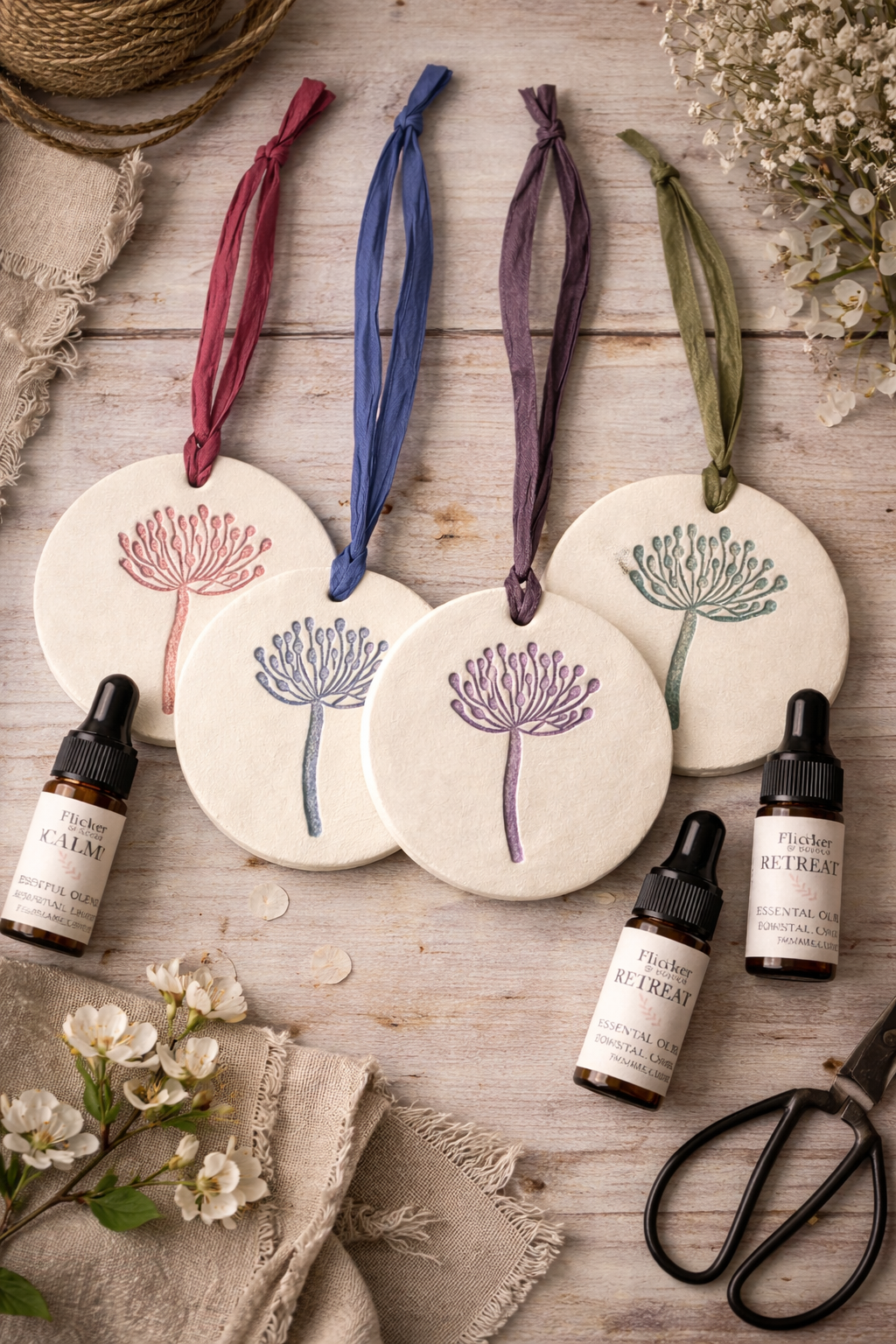 Springtime Clay Essential Oil Diffuser